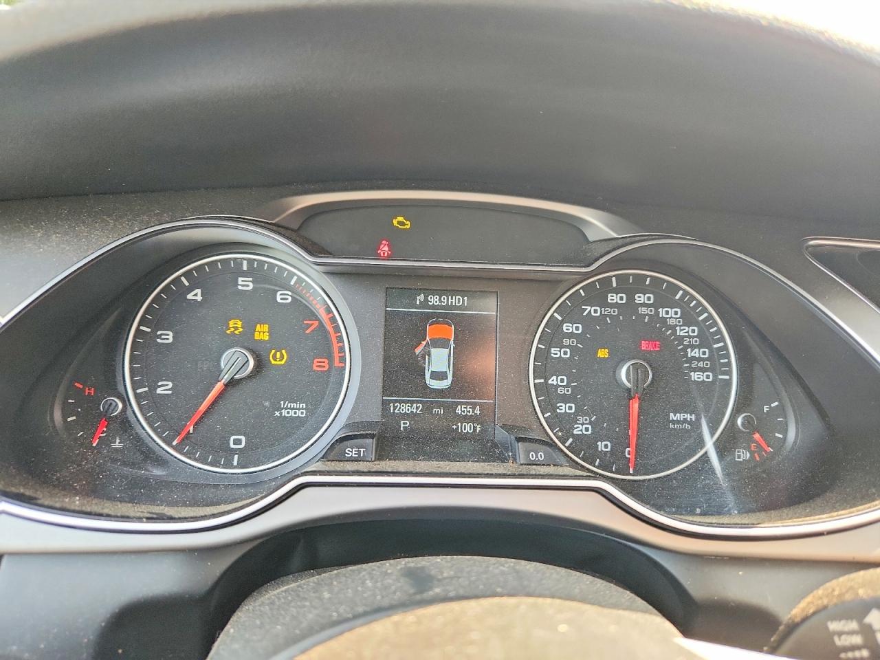 2015 Audi A4 Premium Plus White vin: WAUFFAFL6FN007513