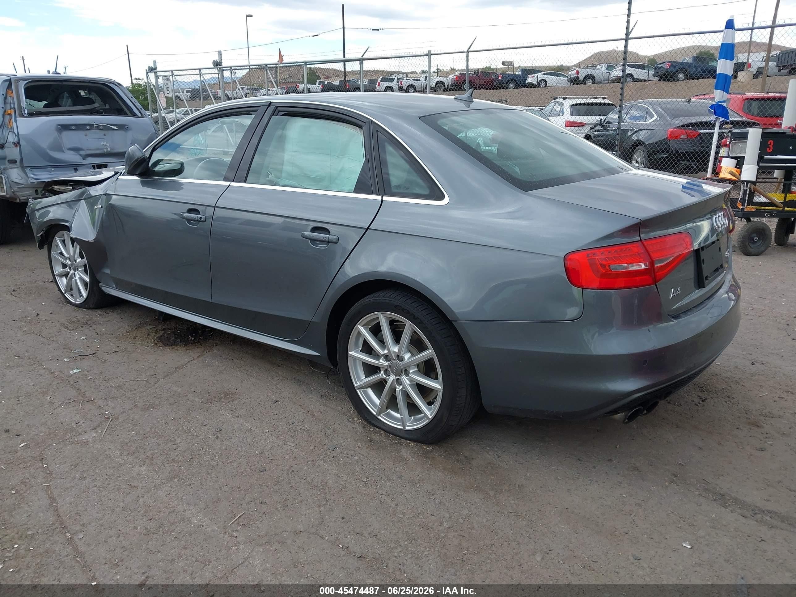 2015 Audi A4 2.0t Premium Gray vin: WAUFFAFL6FN010072