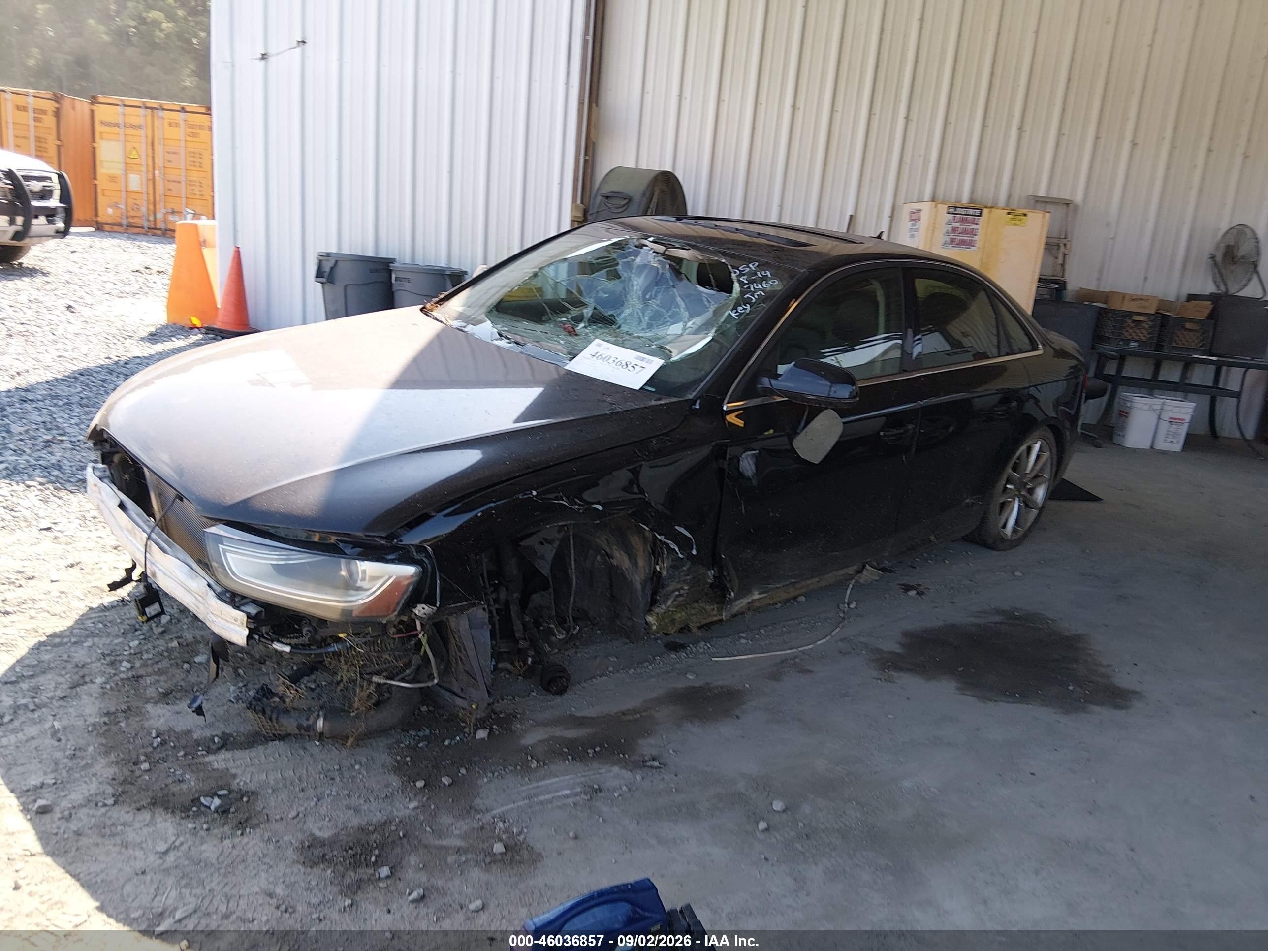 2015 Audi A4 2.0t Premium Black vin: WAUFFAFL6FN017460