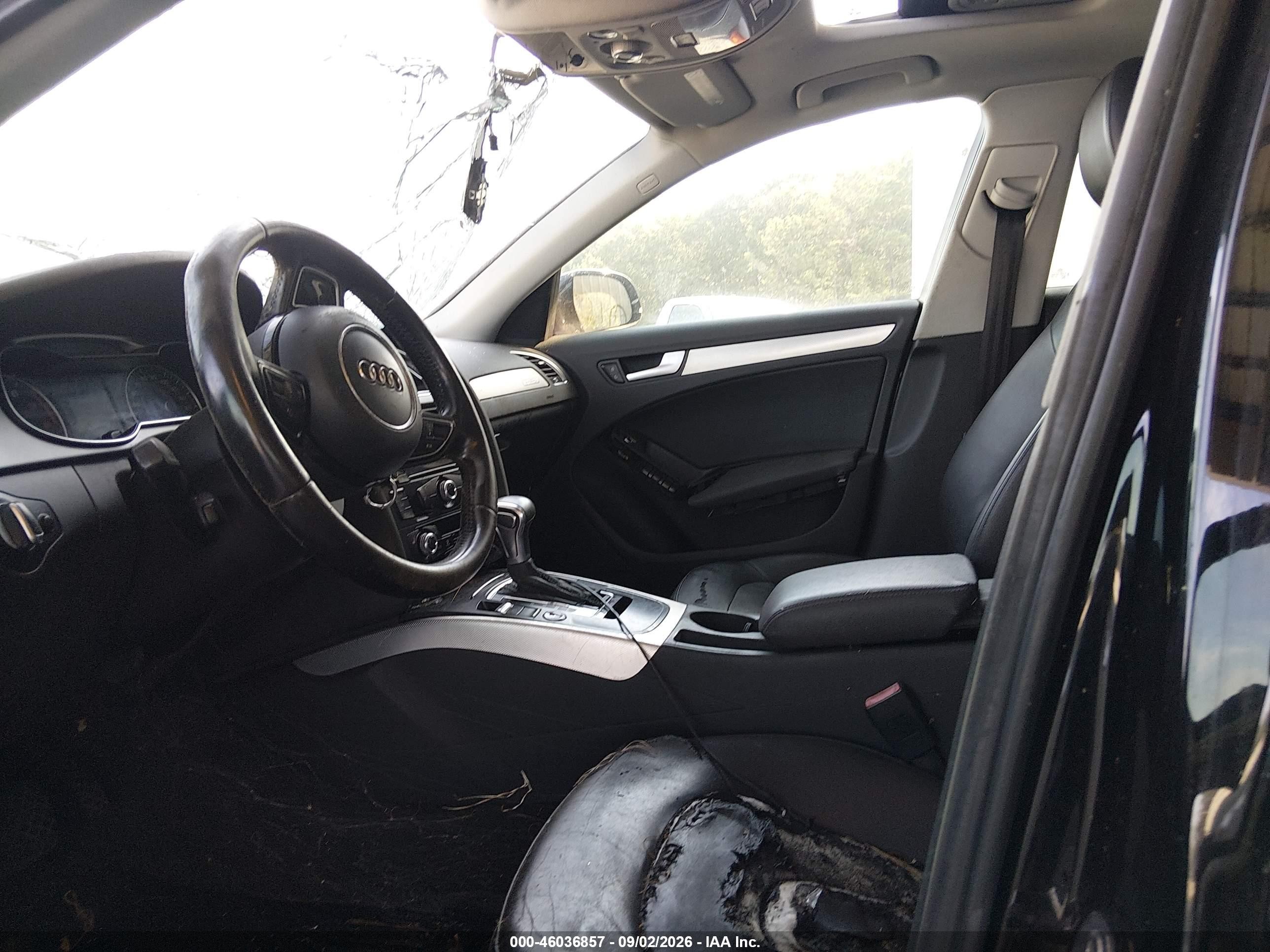 2015 Audi A4 2.0t Premium Black vin: WAUFFAFL6FN017460