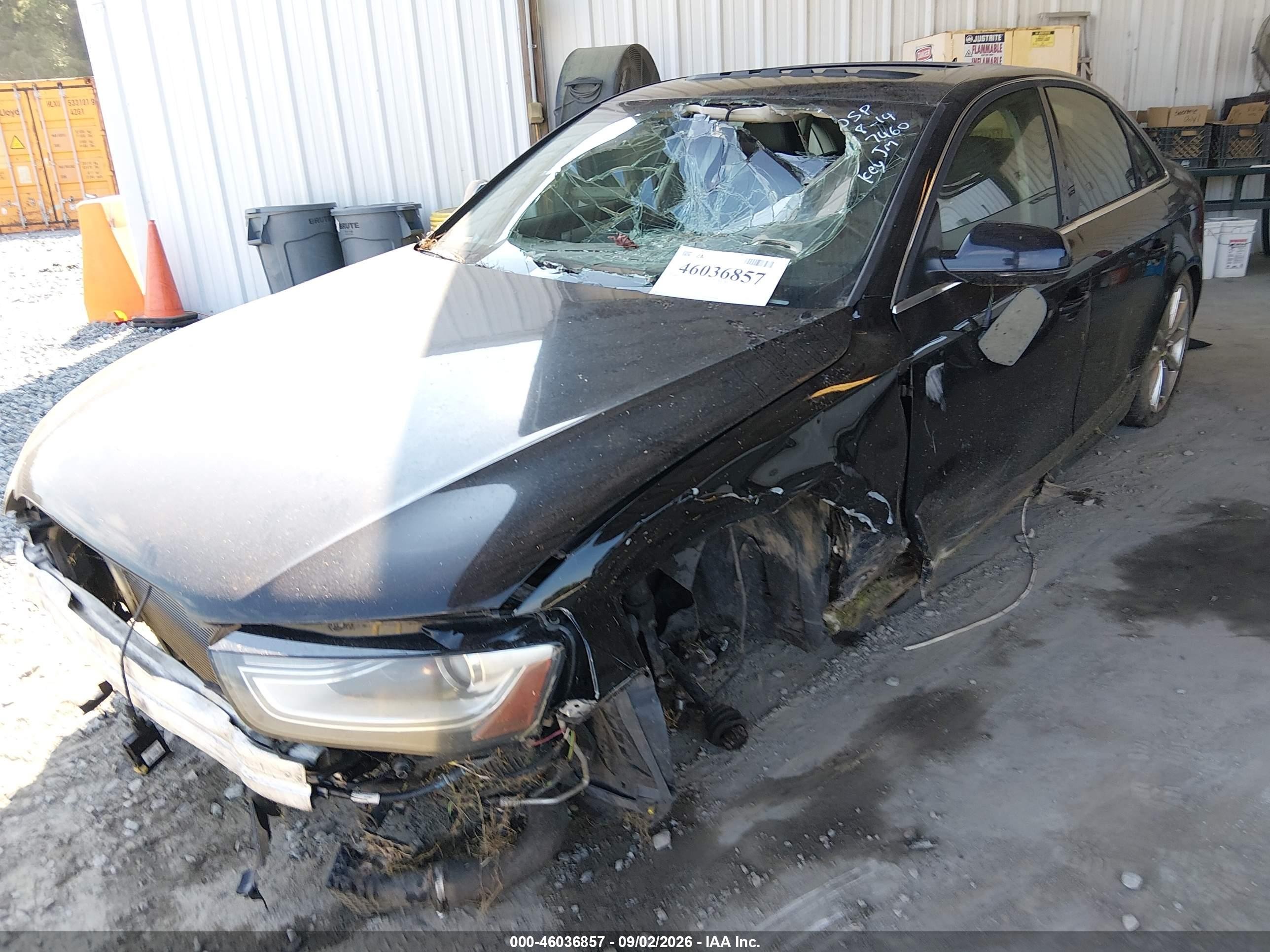 2015 Audi A4 2.0t Premium Black vin: WAUFFAFL6FN017460