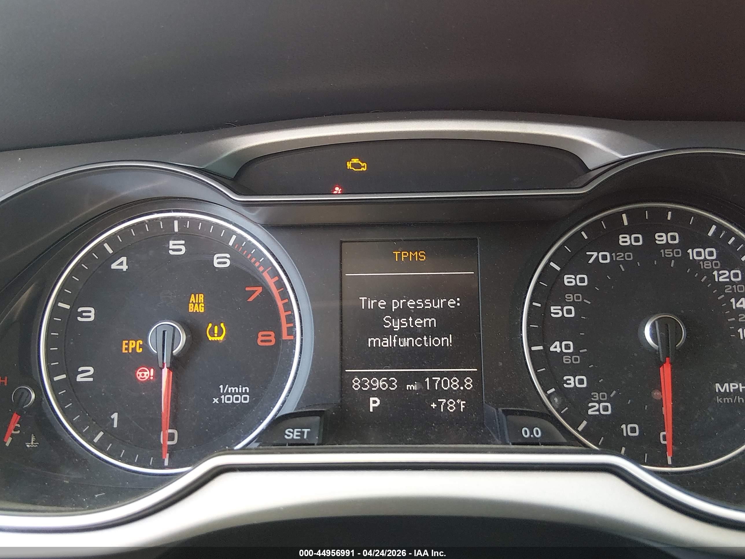 2015 Audi A4 2.0t Premium Красный vin: WAUFFAFL6FN046084