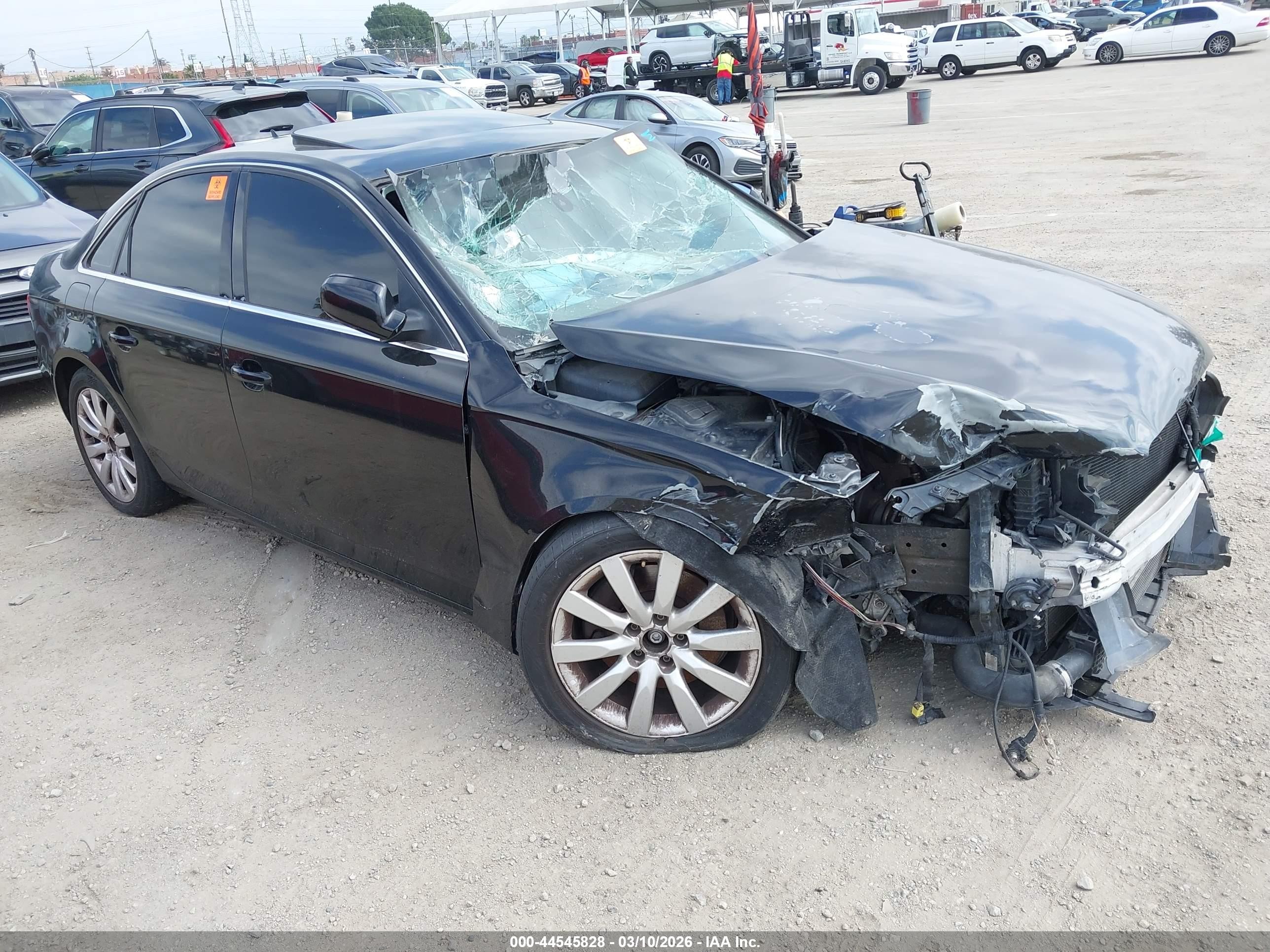 2011 Audi A4 2.0t Premium Black vin: WAUFFAFL7BN022158