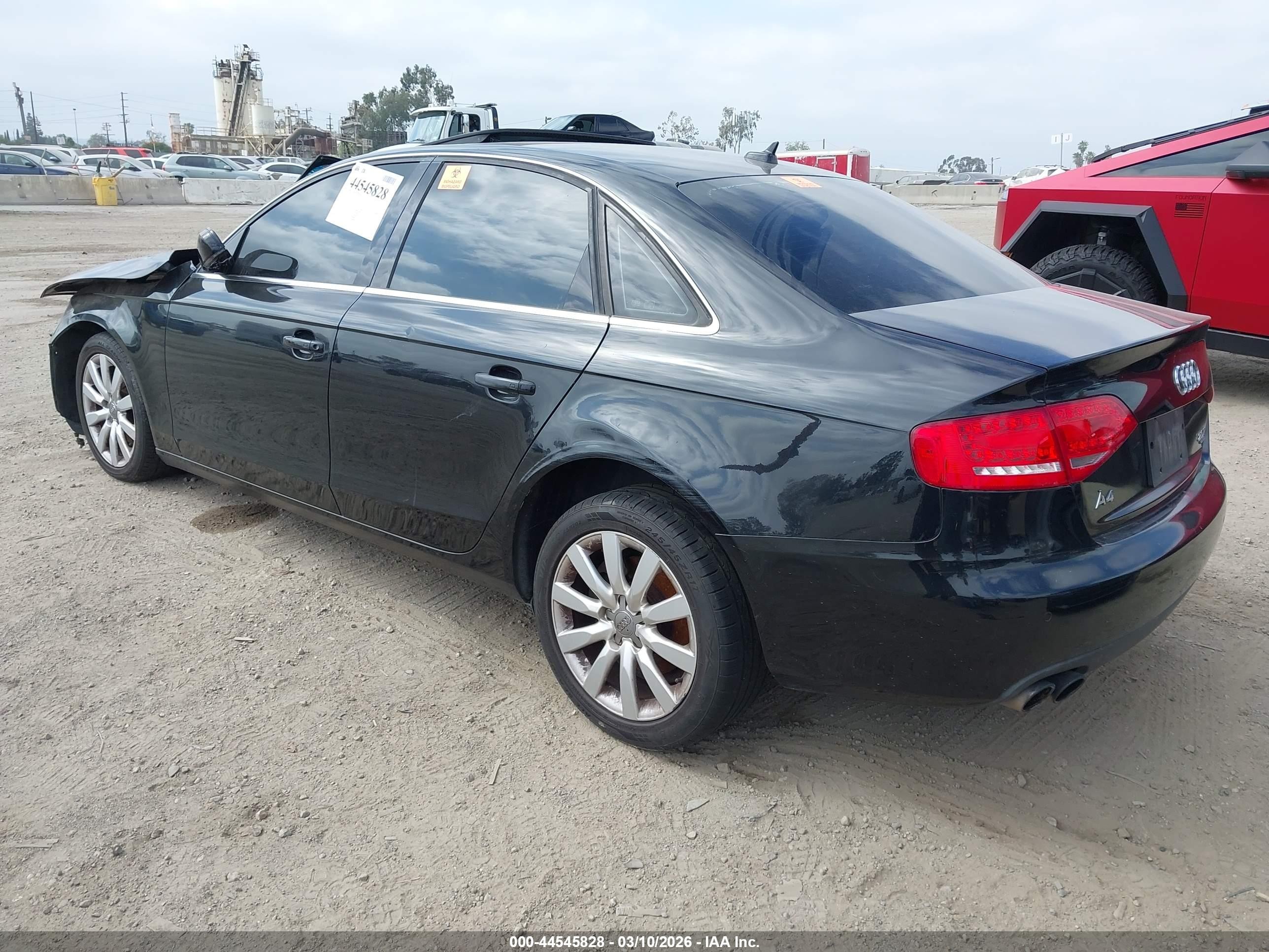 2011 Audi A4 2.0t Premium Black vin: WAUFFAFL7BN022158