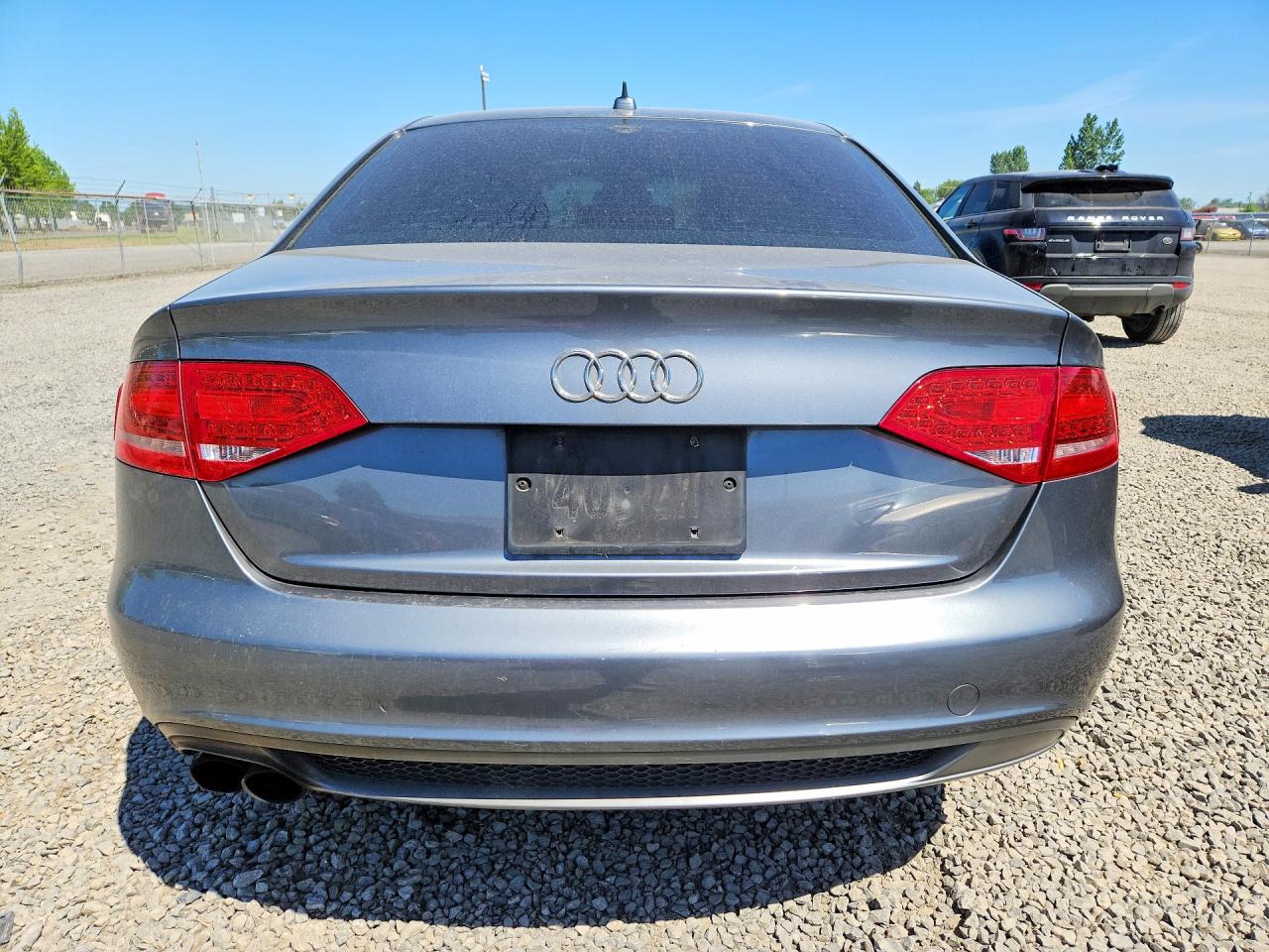 2012 Audi A4 Premium Plus Charcoal vin: WAUFFAFL7CA116386