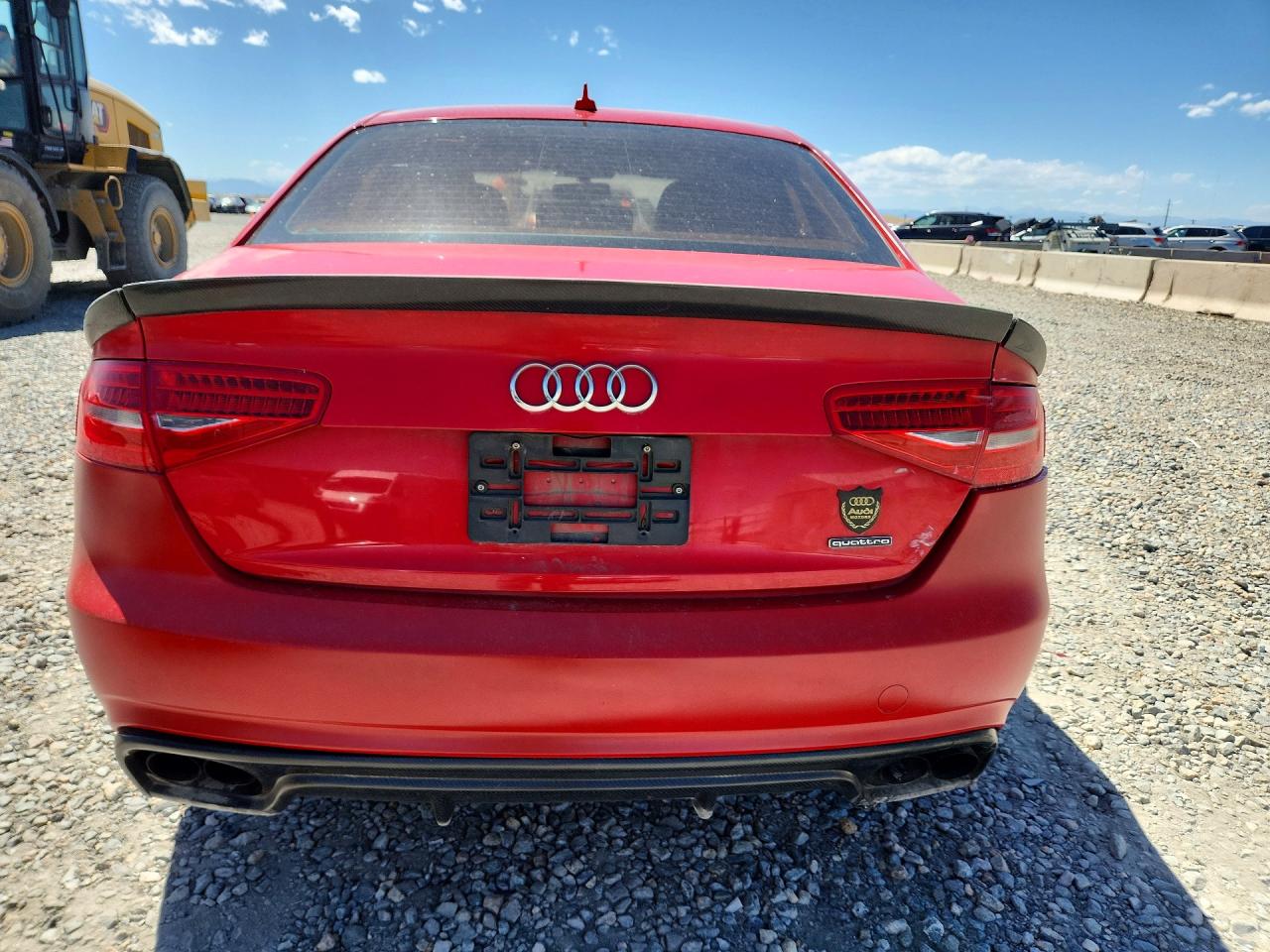 2013 Audi A4 Premium Plus Red vin: WAUFFAFL7DN017948