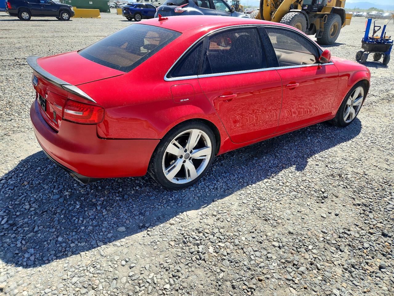 2013 Audi A4 Premium Plus Red vin: WAUFFAFL7DN017948