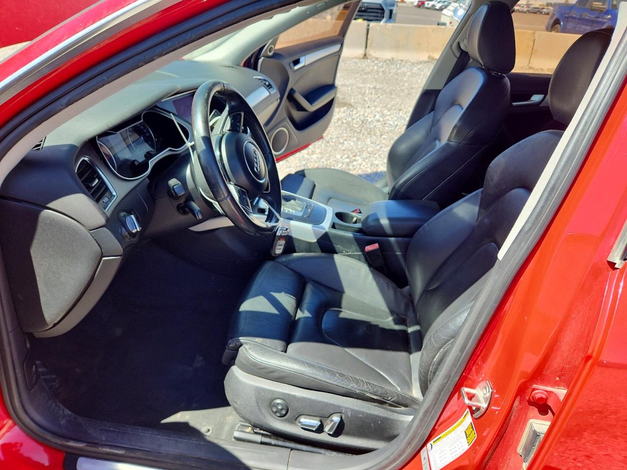 2013 Audi A4 Premium Plus Red vin: WAUFFAFL7DN017948