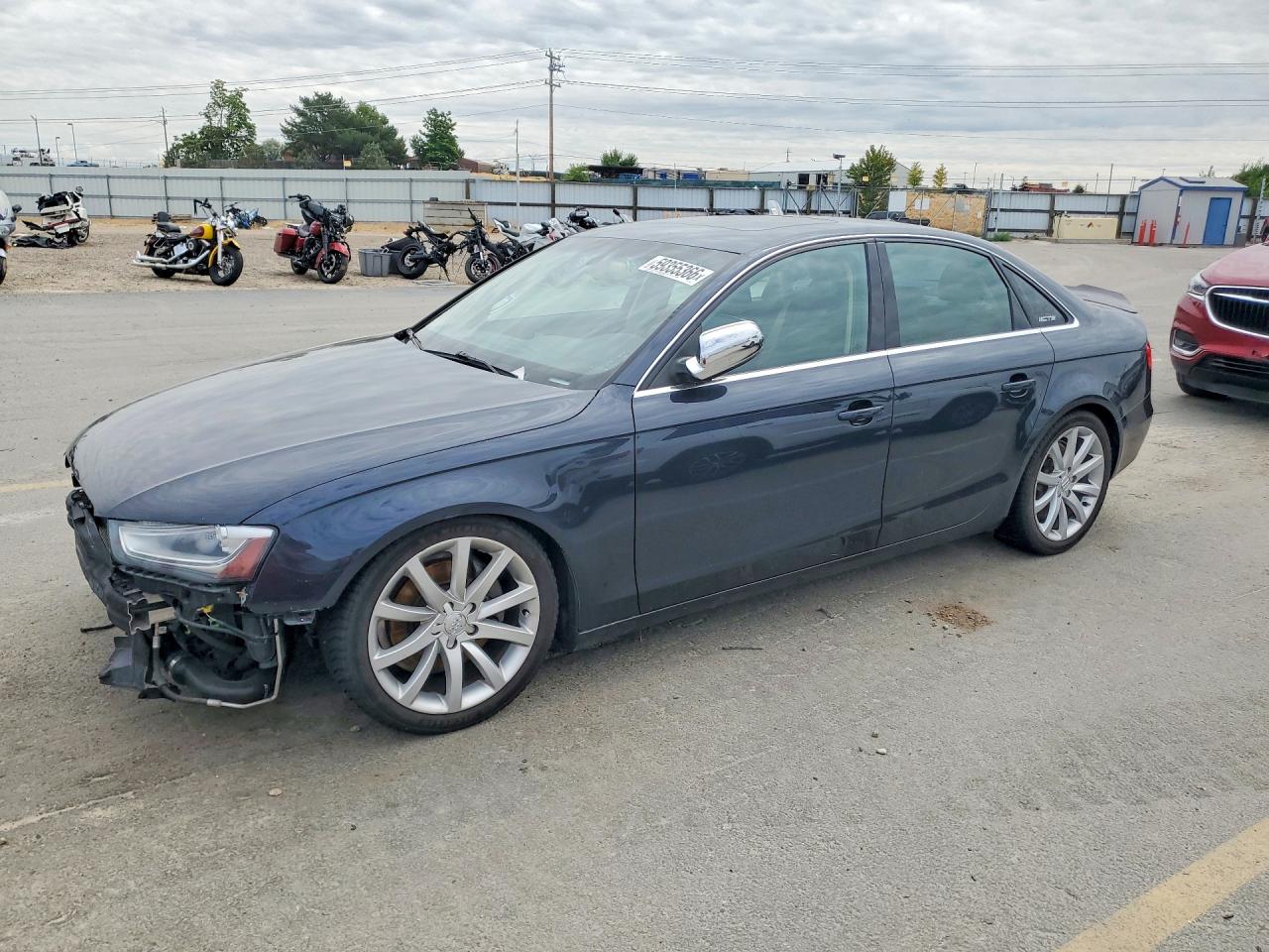 2013 Audi A4 Premium Plus Charcoal vin: WAUFFAFL7DN018341