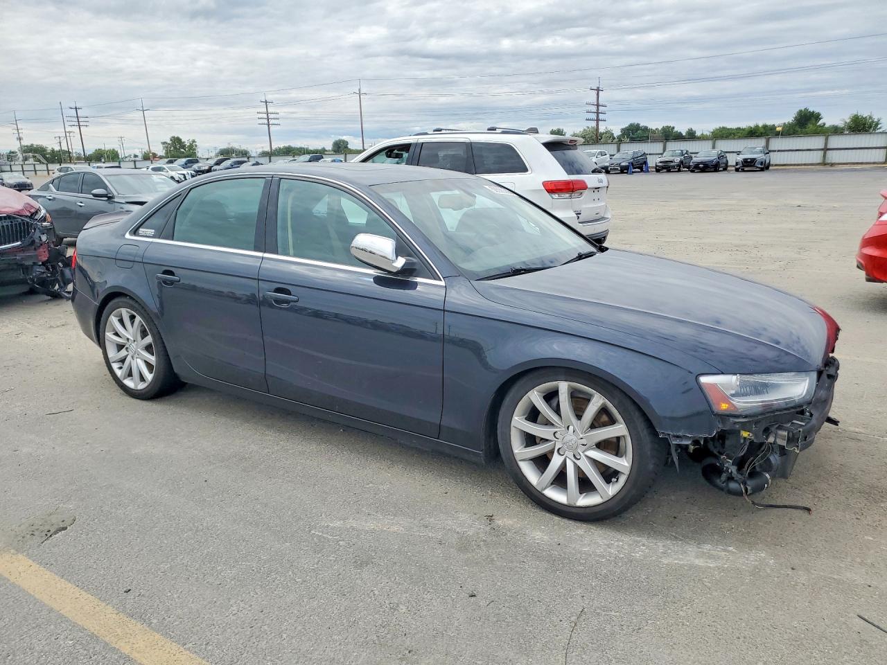 2013 Audi A4 Premium Plus Угольный vin: WAUFFAFL7DN018341