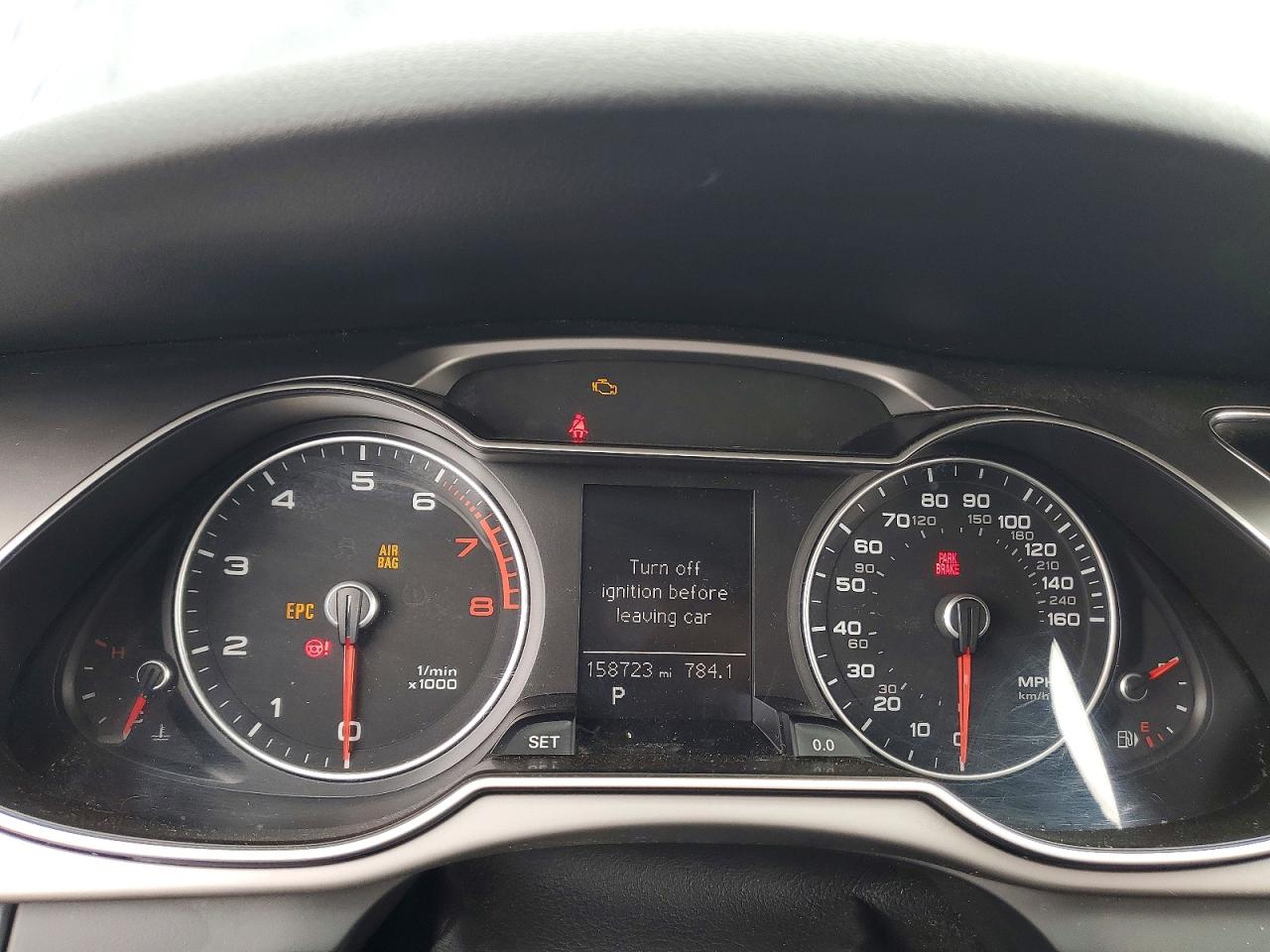 2013 Audi A4 Premium Plus Угольный vin: WAUFFAFL7DN018341