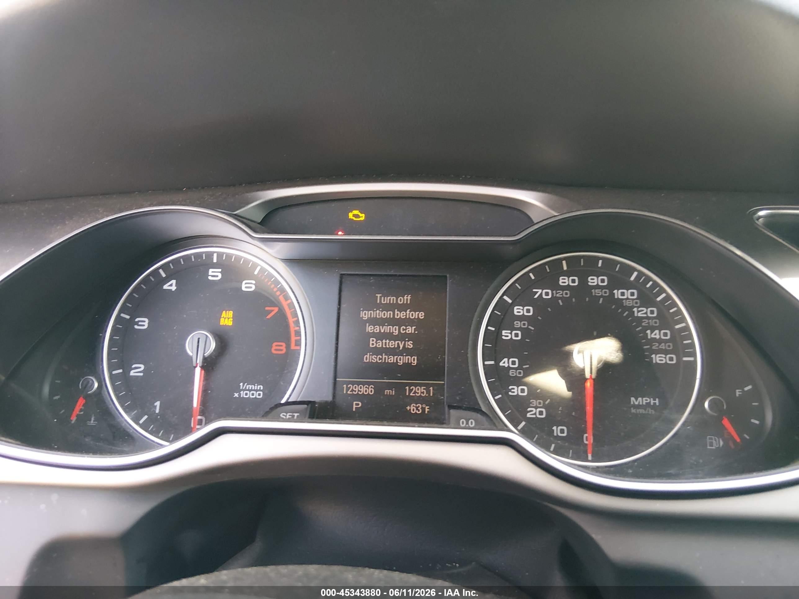 2014 Audi A4 2.0t Premium Gray vin: WAUFFAFL7EA078290
