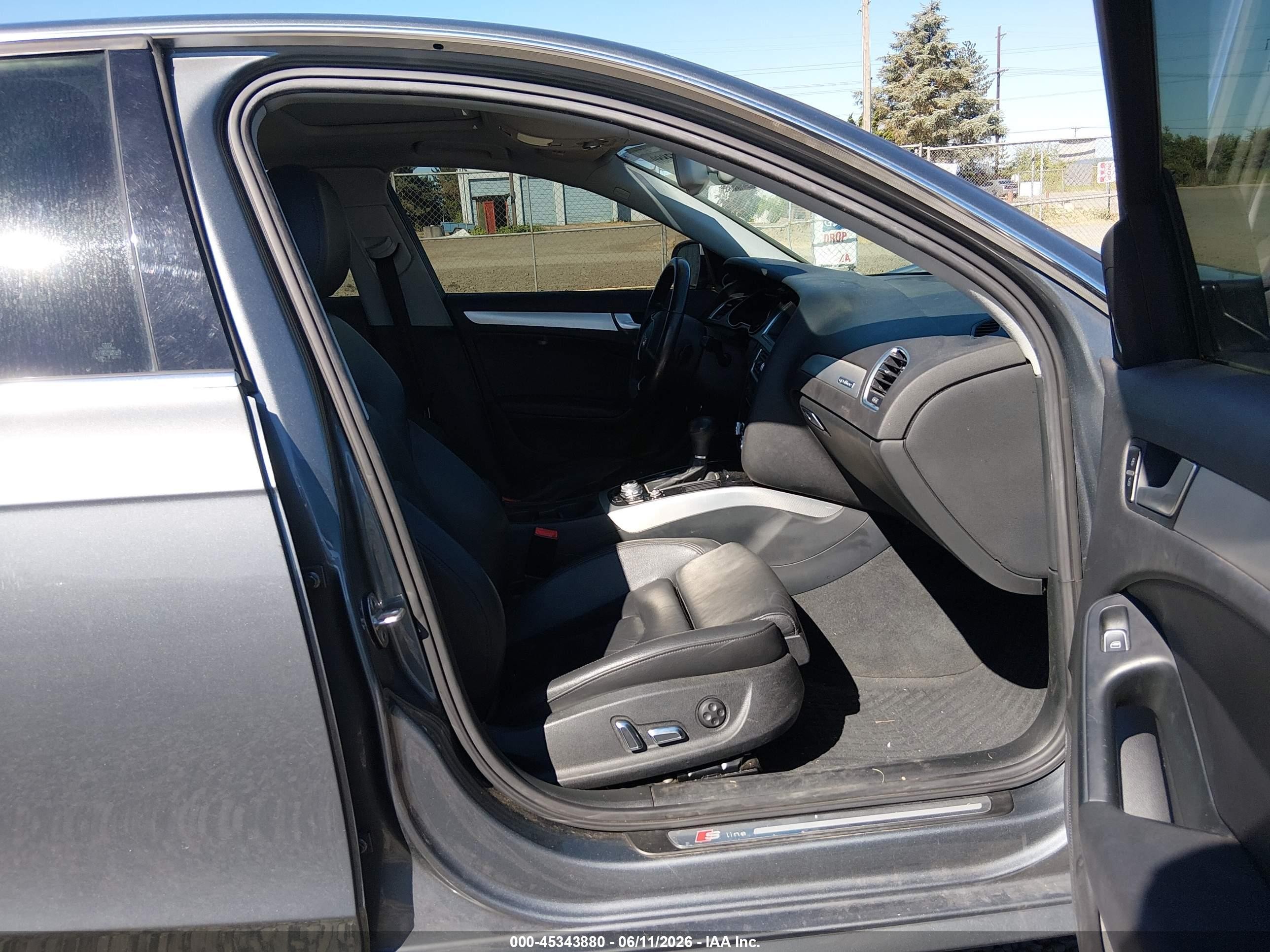 2014 Audi A4 2.0t Premium Gray vin: WAUFFAFL7EA078290