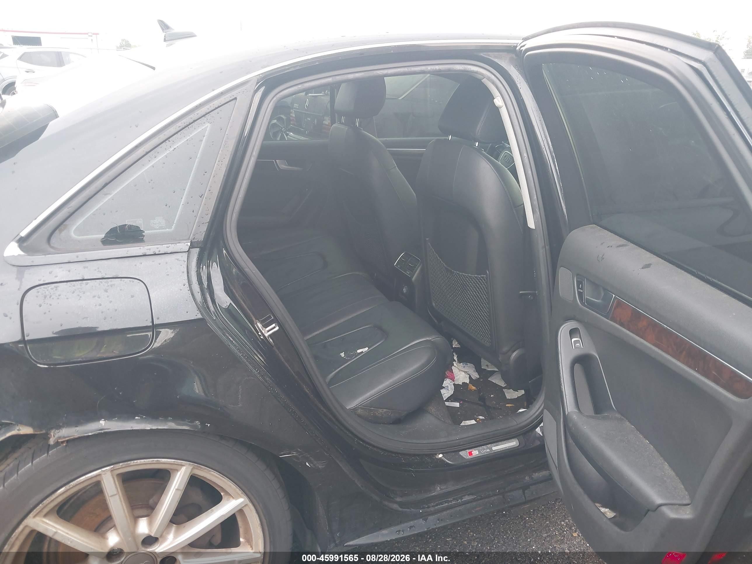 2014 Audi A4 2.0t Premium Black vin: WAUFFAFL7EN005333