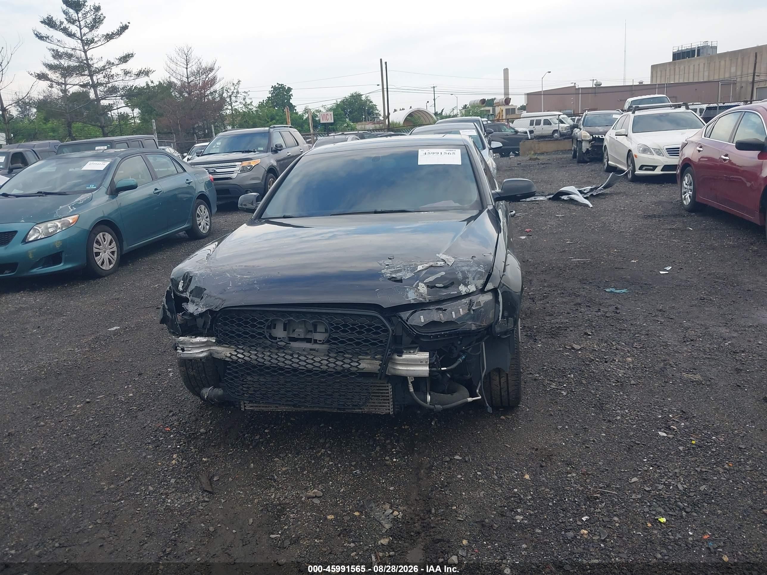 2014 Audi A4 2.0t Premium Black vin: WAUFFAFL7EN005333