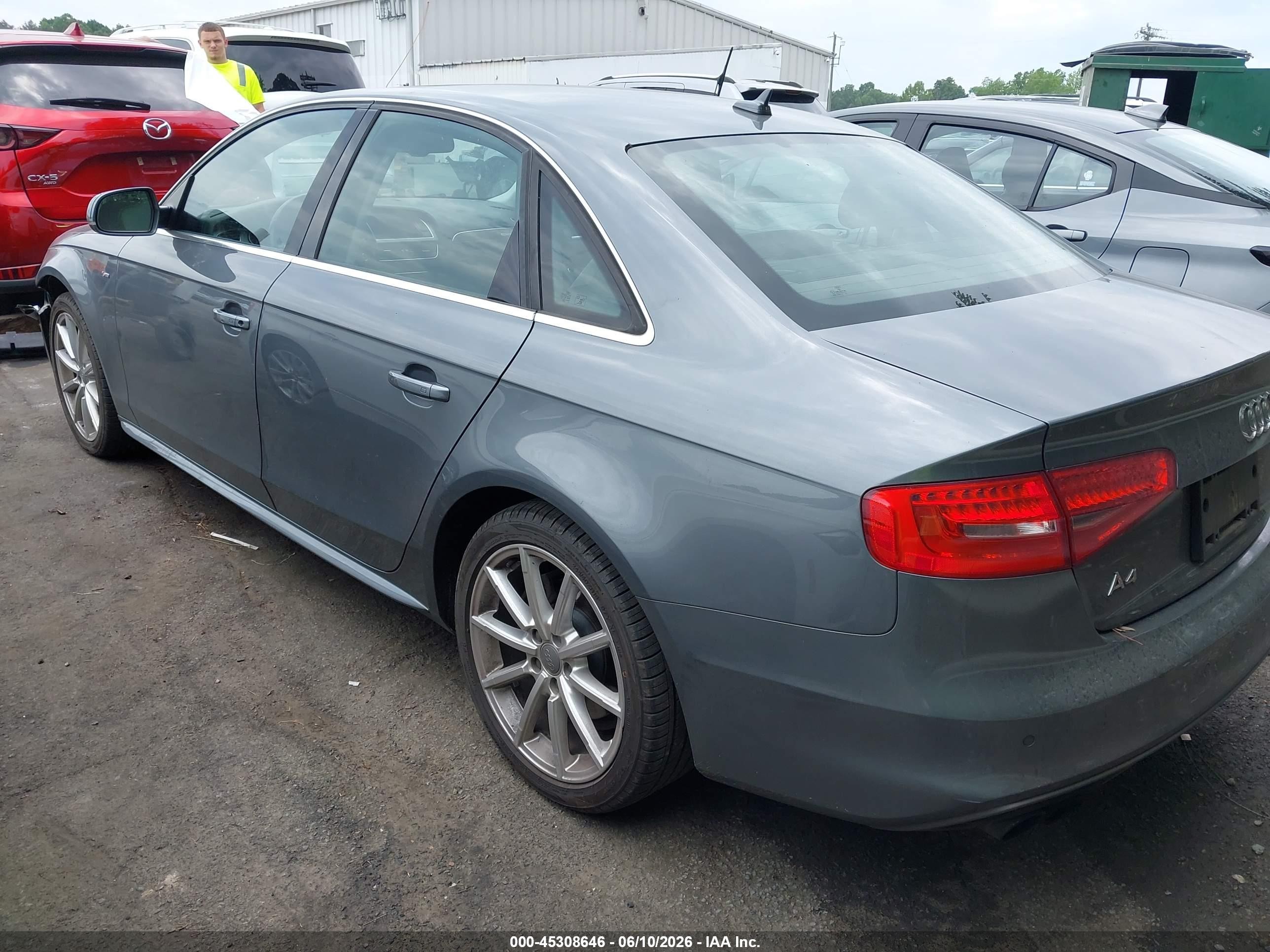 2014 Audi A4 2.0t Premium Gray vin: WAUFFAFL7EN012301