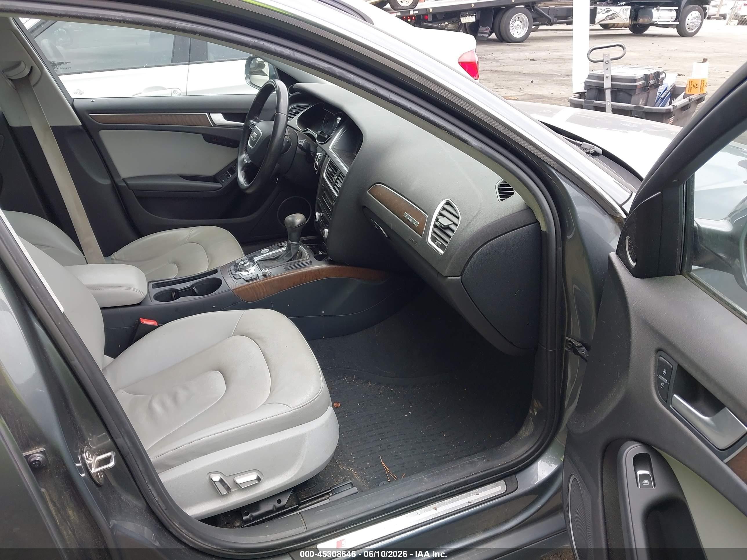 2014 Audi A4 2.0t Premium Gray vin: WAUFFAFL7EN012301