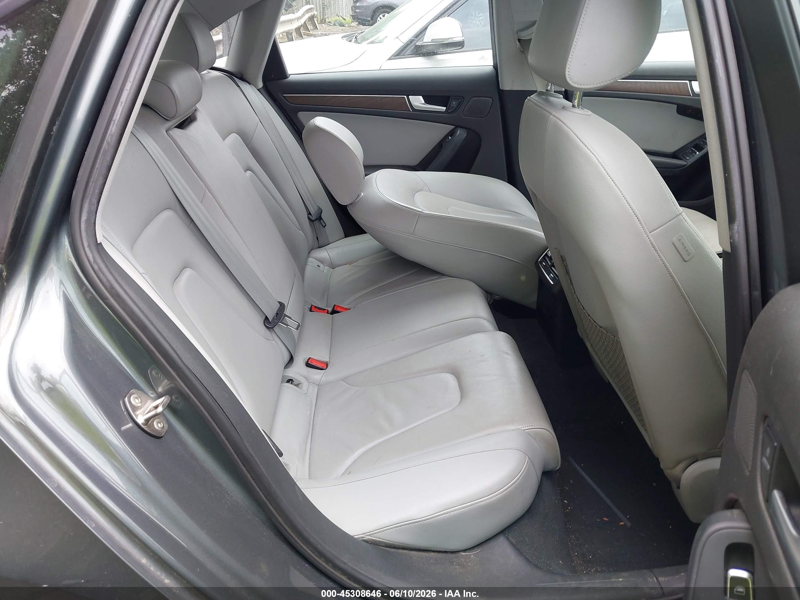 2014 Audi A4 2.0t Premium Gray vin: WAUFFAFL7EN012301
