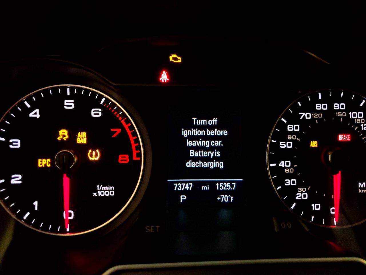 2014 Audi A4 Premium Plus Red vin: WAUFFAFL7EN014663