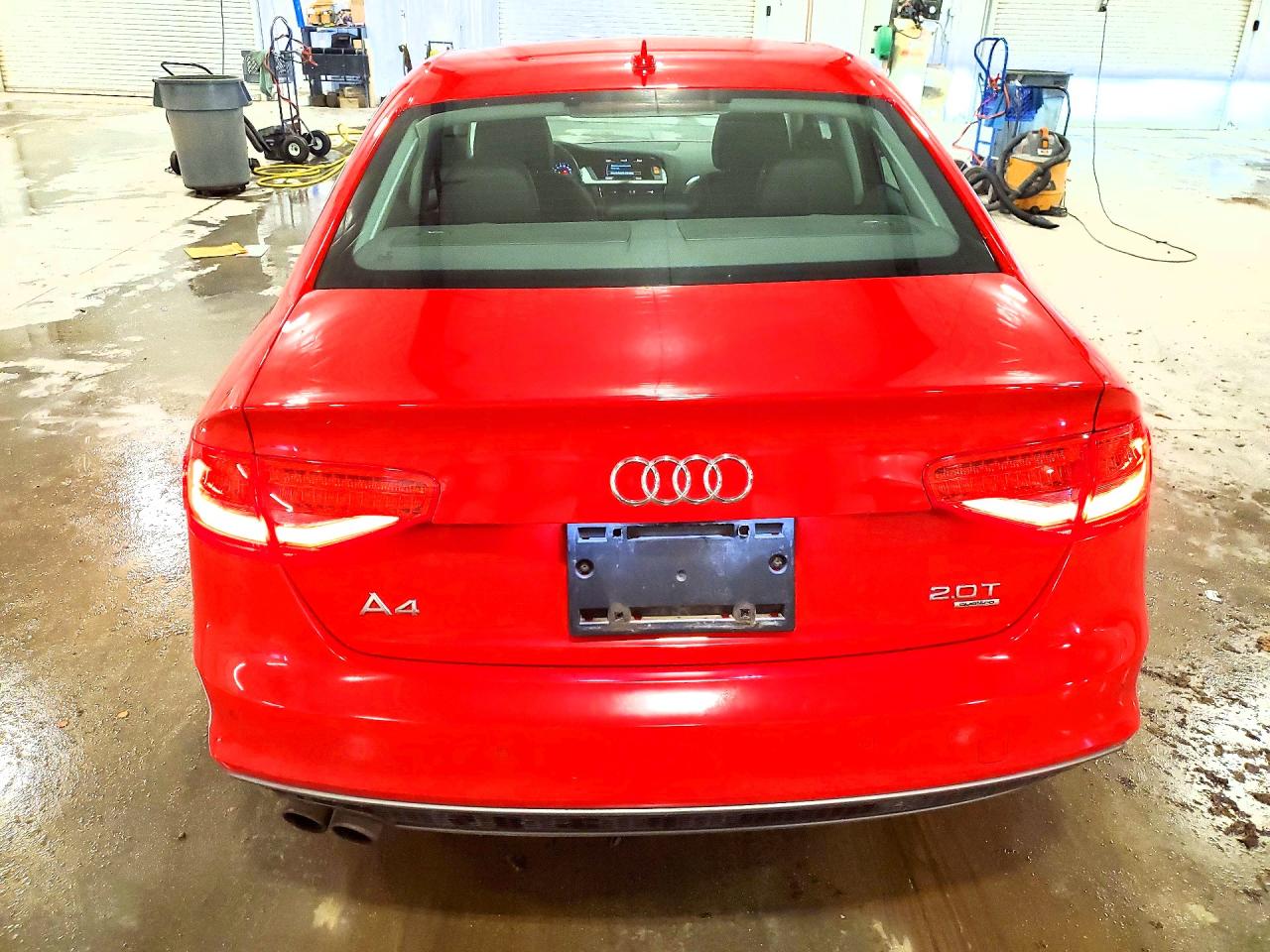 2014 Audi A4 Premium Plus Red vin: WAUFFAFL7EN014663