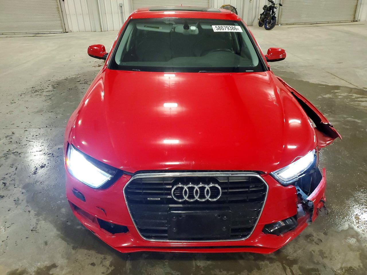 2014 Audi A4 Premium Plus Red vin: WAUFFAFL7EN014663