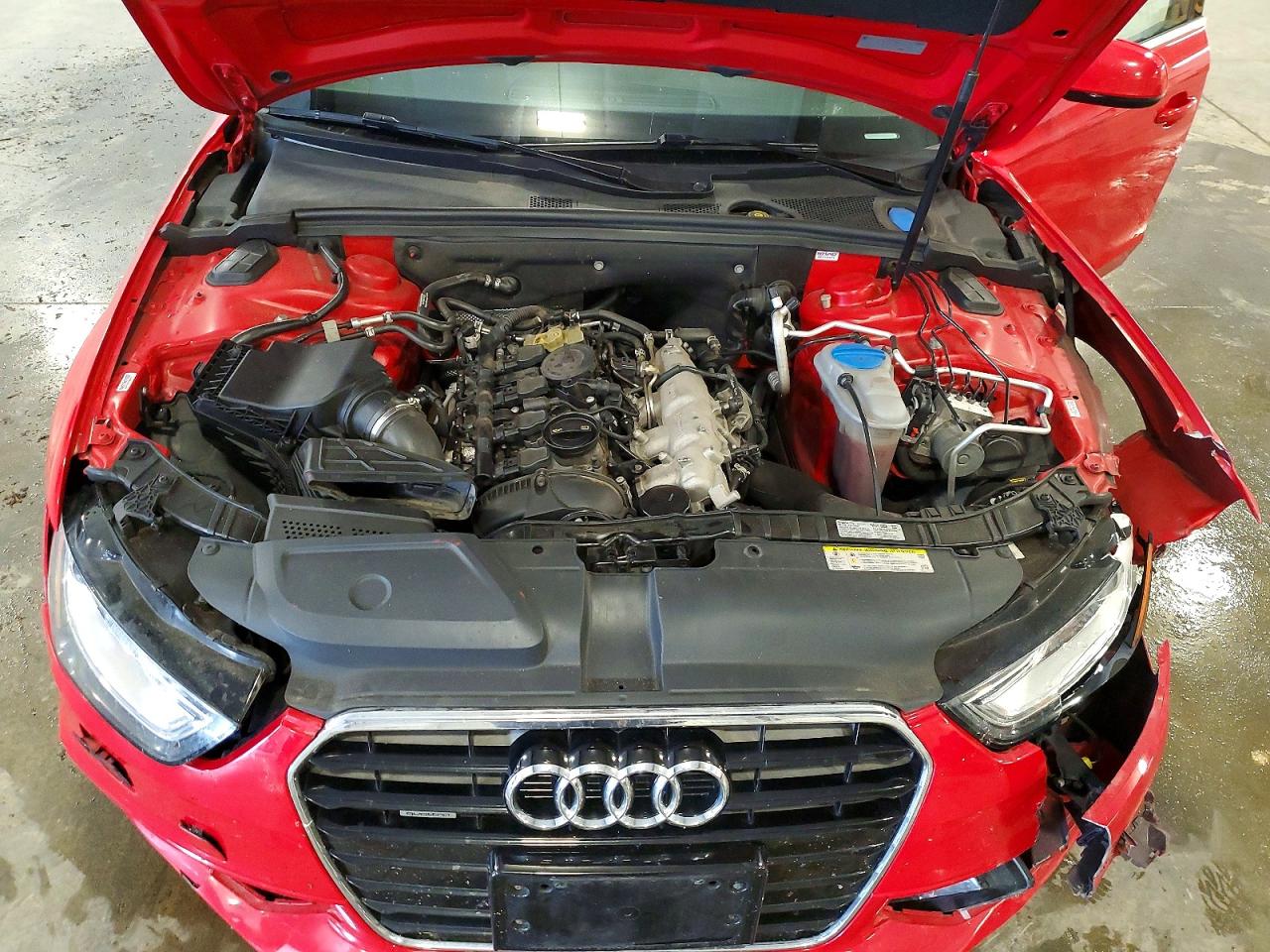 2014 Audi A4 Premium Plus Red vin: WAUFFAFL7EN014663