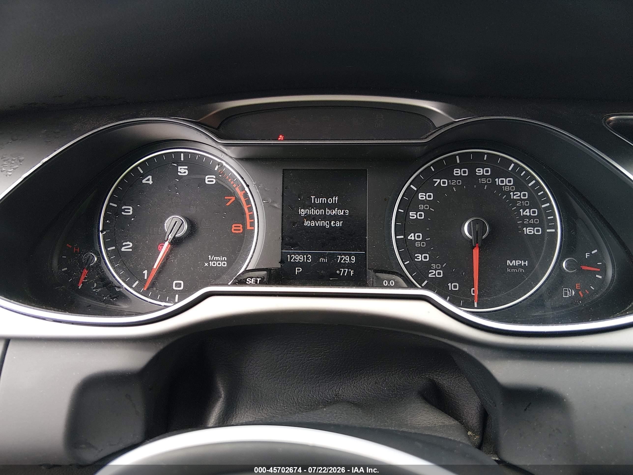 2014 Audi A4 2.0t Premium Gray vin: WAUFFAFL7EN015926