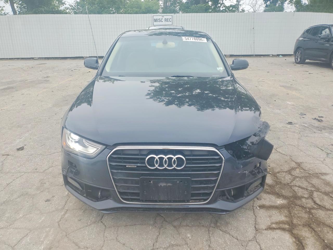 2014 Audi A4 Premium Plus Black vin: WAUFFAFL7EN034928
