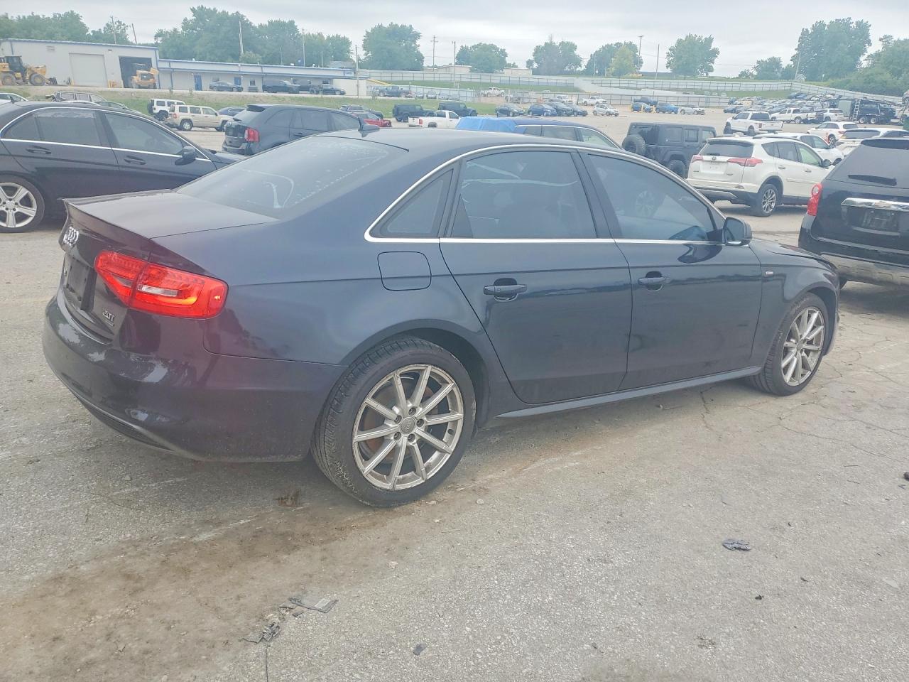 2014 Audi A4 Premium Plus Black vin: WAUFFAFL7EN034928