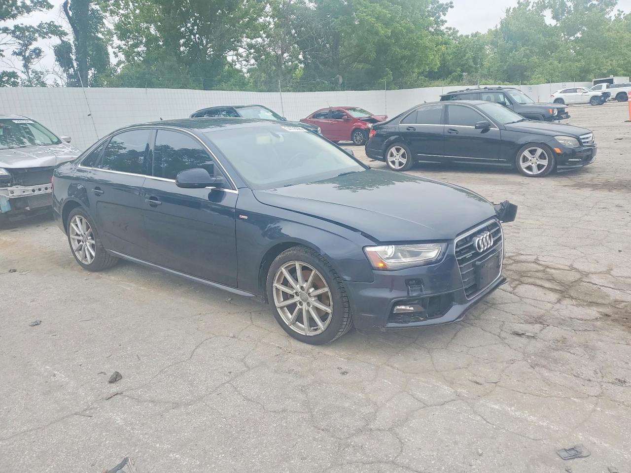 2014 Audi A4 Premium Plus Black vin: WAUFFAFL7EN034928