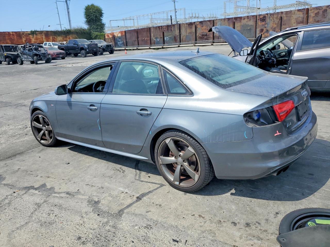 2014 Audi A4 Premium Plus Gray vin: WAUFFAFL7EN035996