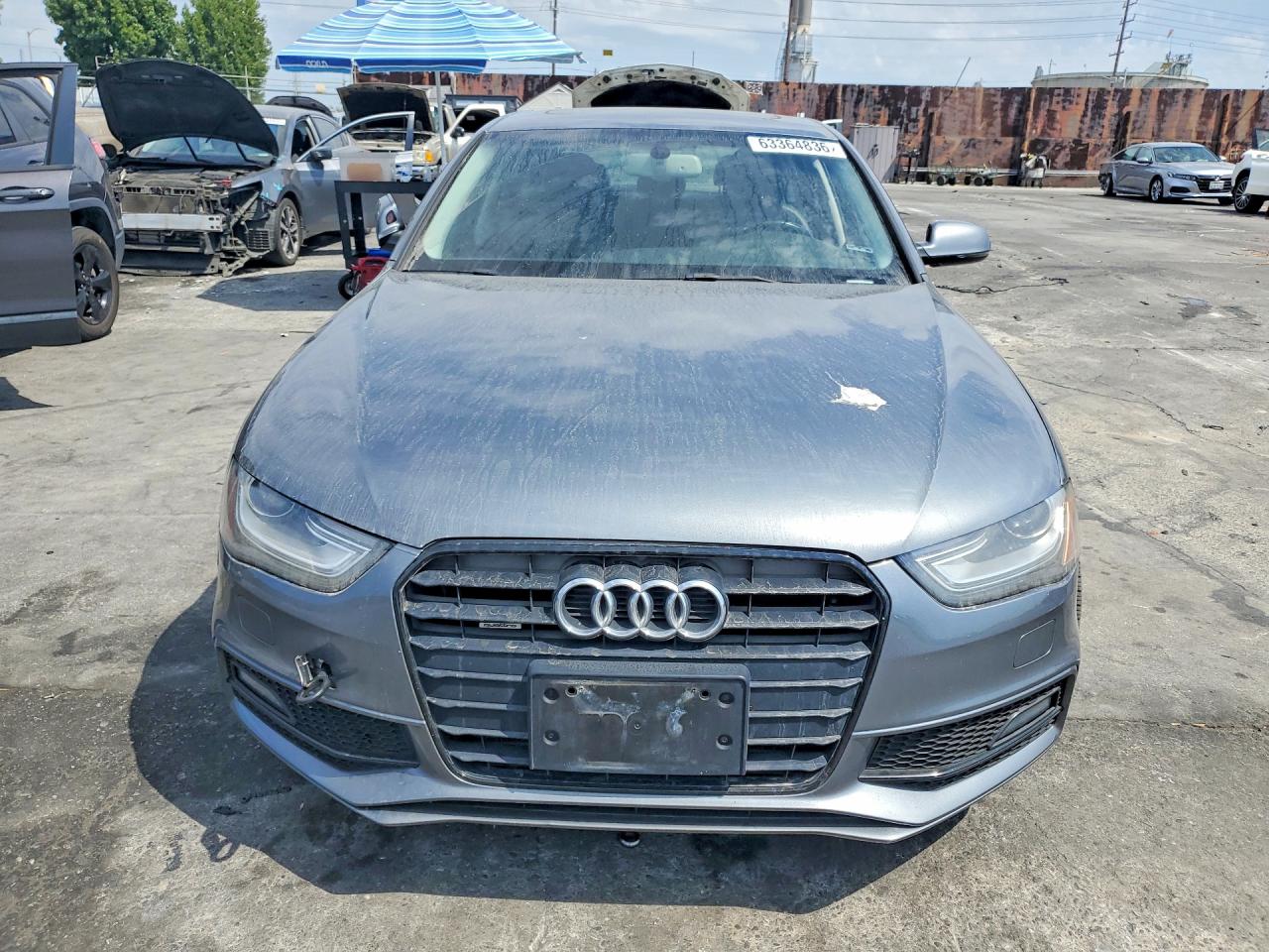 2014 Audi A4 Premium Plus Gray vin: WAUFFAFL7EN035996