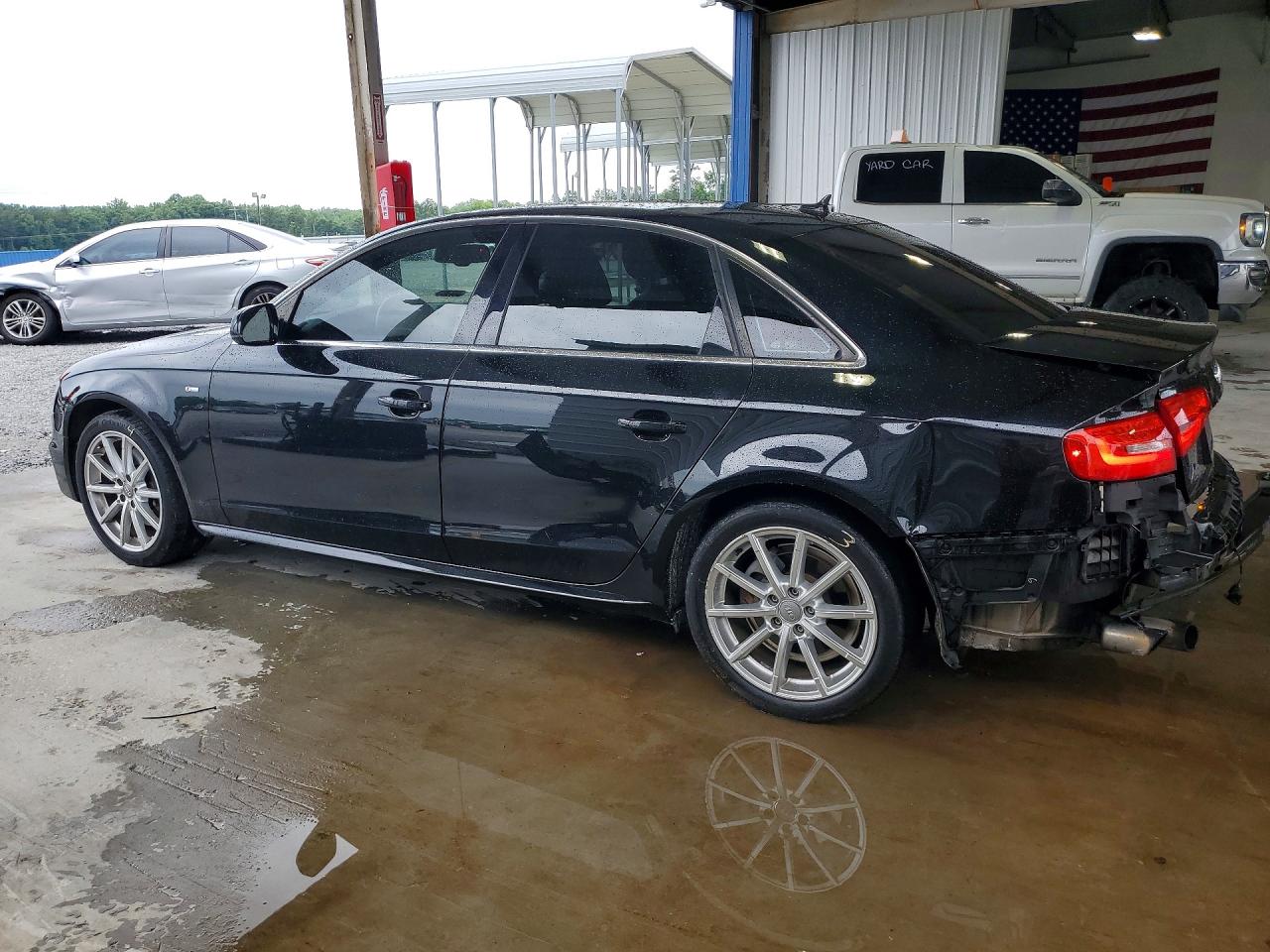 2014 Audi A4 Premium Plus Black vin: WAUFFAFL7EN036825