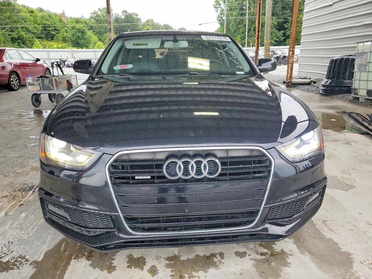 2014 Audi A4 Premium Plus Black vin: WAUFFAFL7EN036825