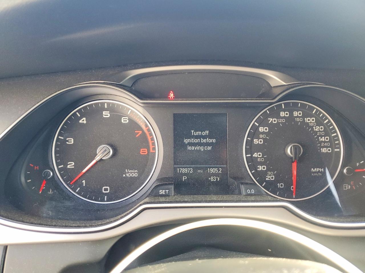 2014 Audi A4 Premium Plus Black vin: WAUFFAFL7EN036825