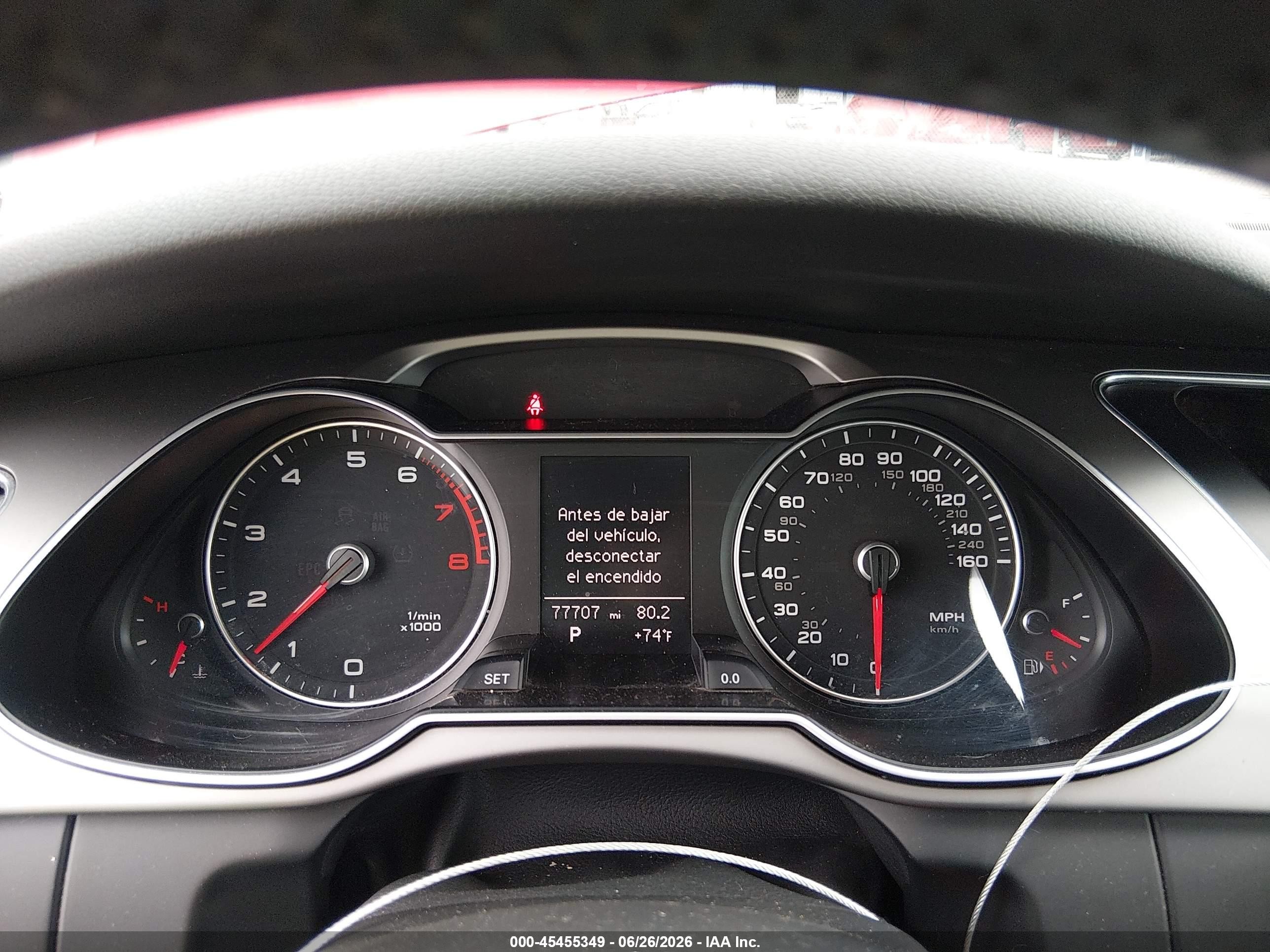 2015 Audi A4 2.0t Premium Red vin: WAUFFAFL7FN001865