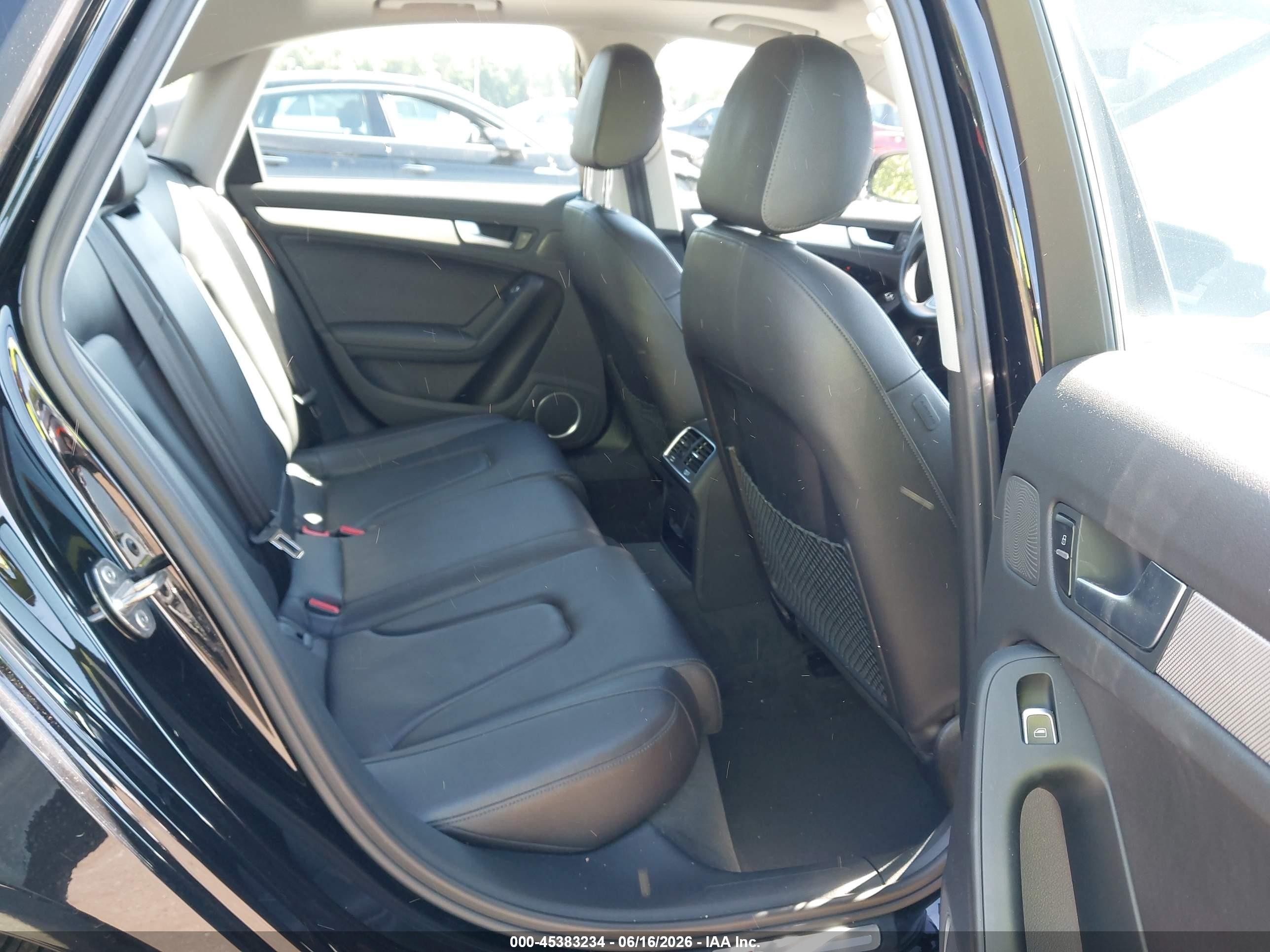 2015 Audi A4 2.0t Premium Black vin: WAUFFAFL7FN011392