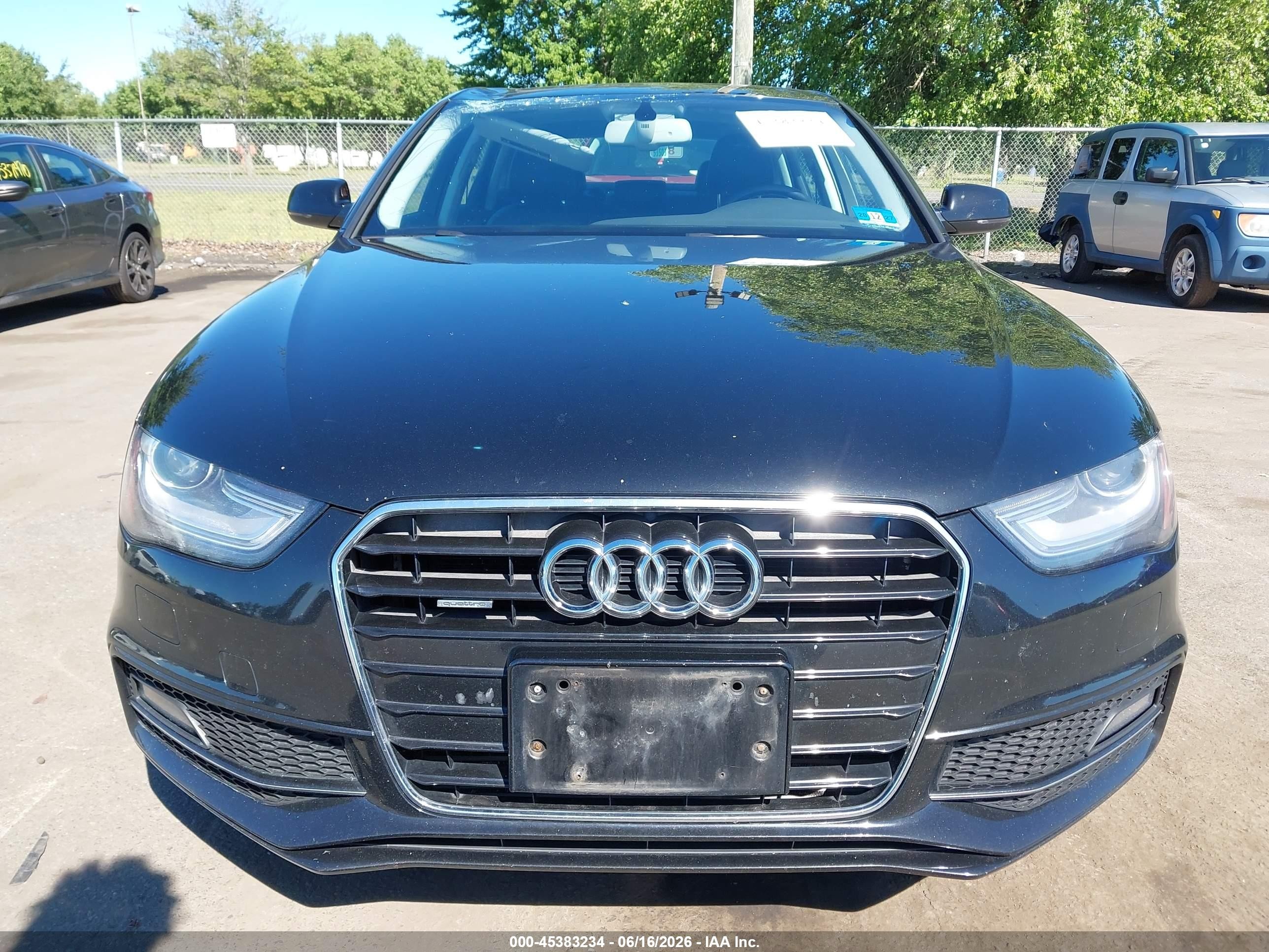 2015 Audi A4 2.0t Premium Black vin: WAUFFAFL7FN011392