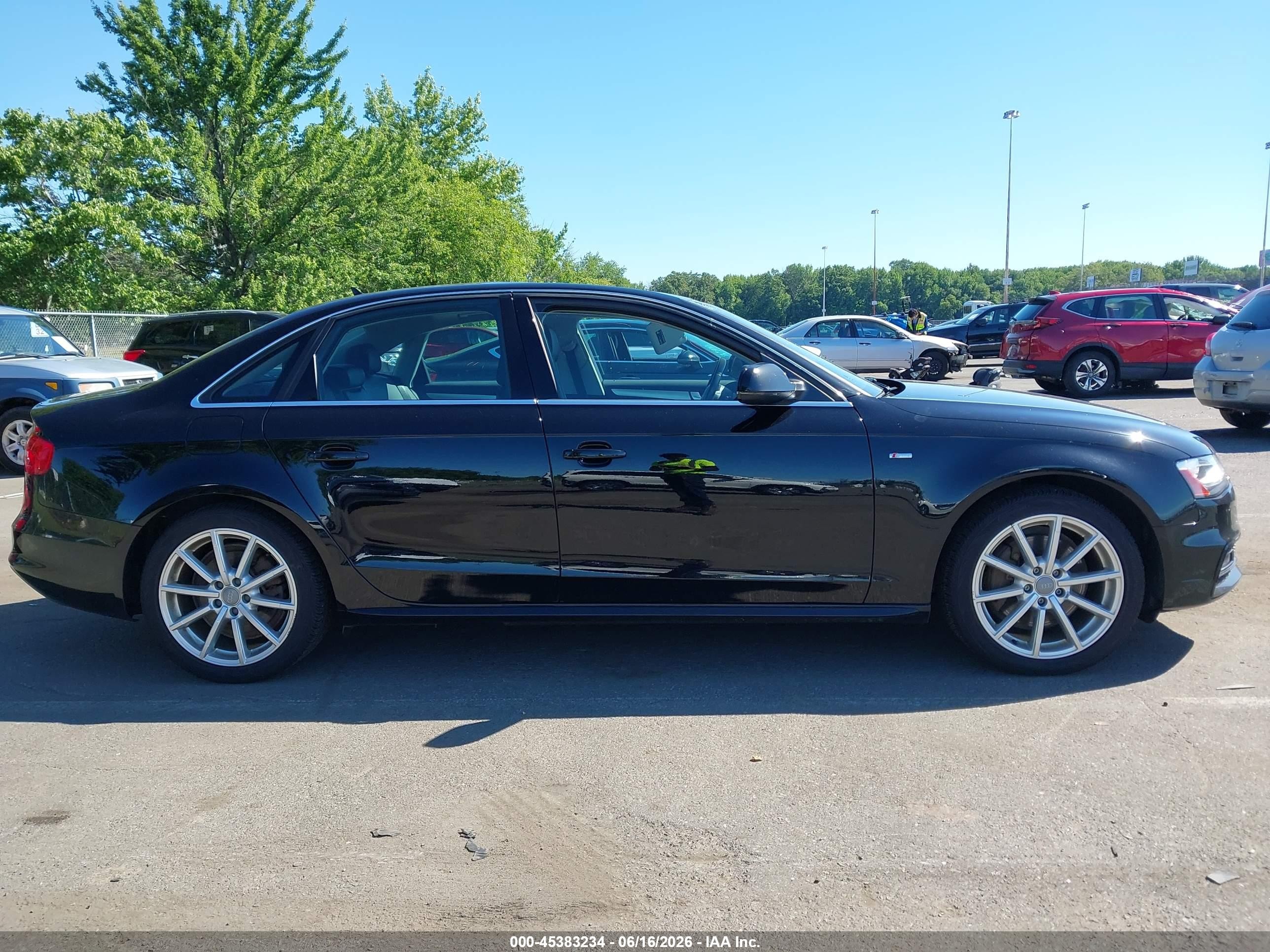 2015 Audi A4 2.0t Premium Black vin: WAUFFAFL7FN011392