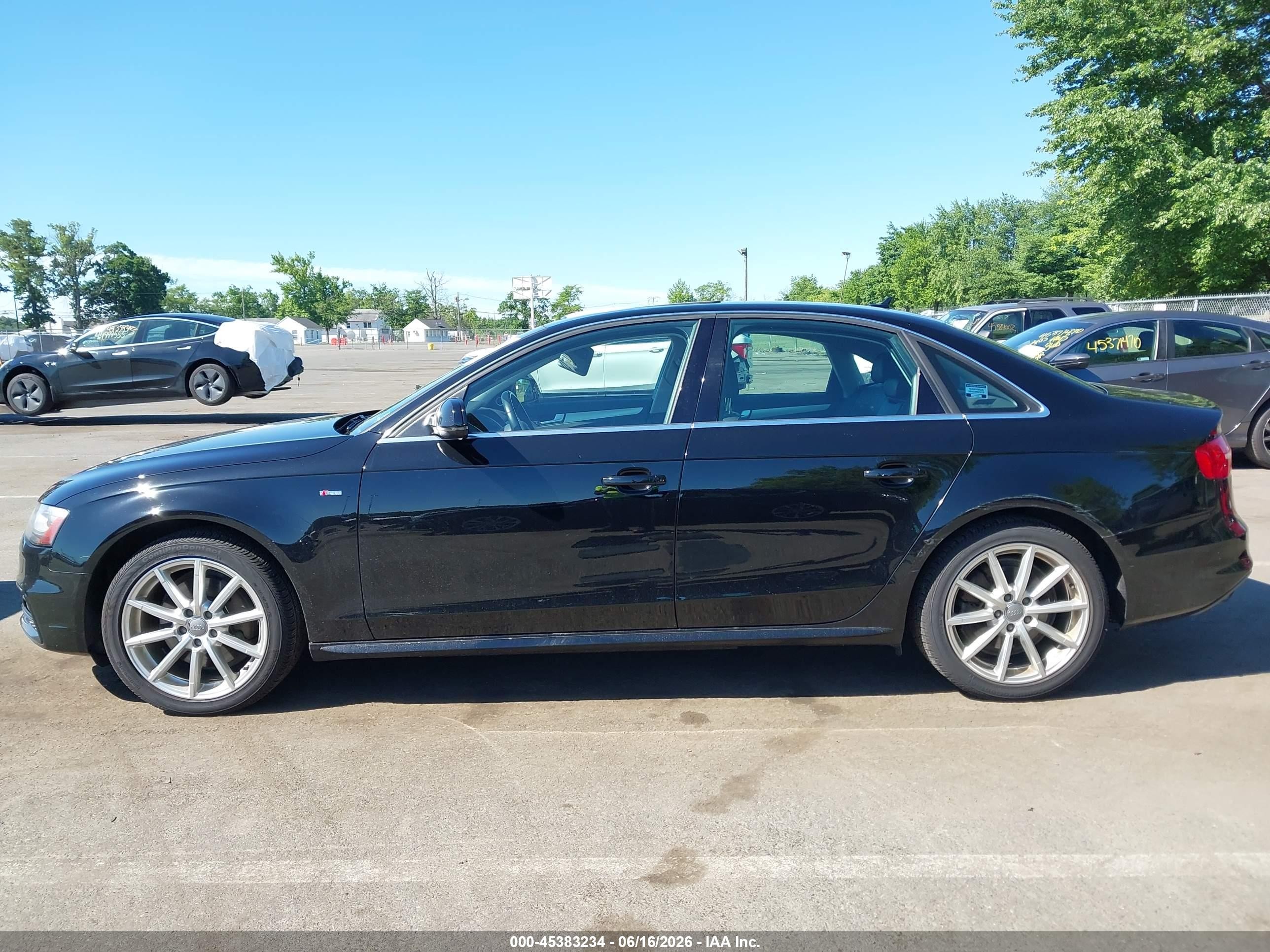2015 Audi A4 2.0t Premium Black vin: WAUFFAFL7FN011392