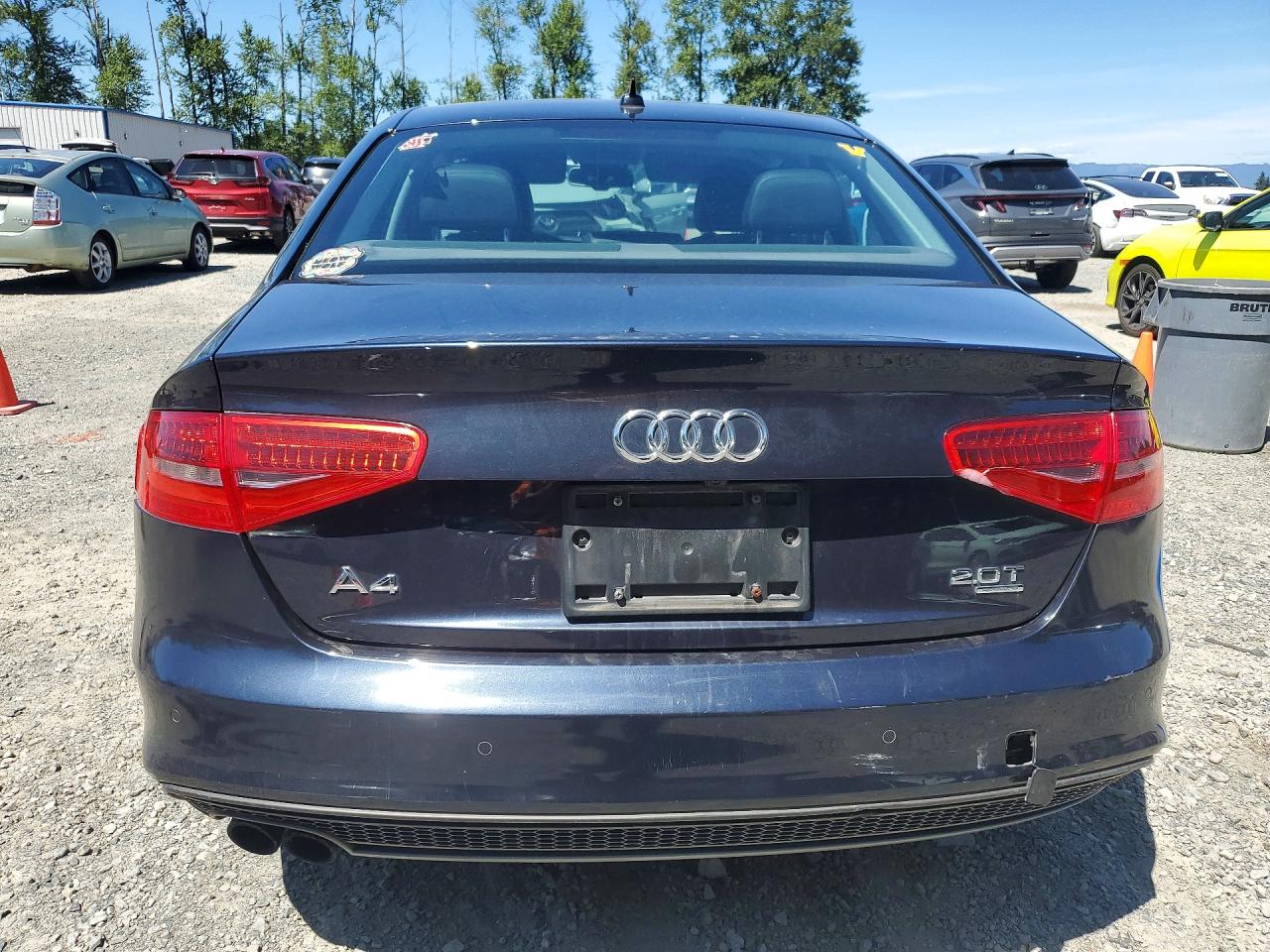 2015 Audi A4 Premium Plus Charcoal vin: WAUFFAFL7FN015362
