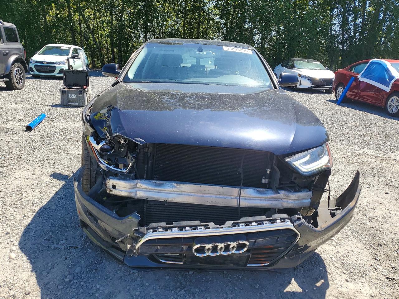 2015 Audi A4 Premium Plus Charcoal vin: WAUFFAFL7FN015362