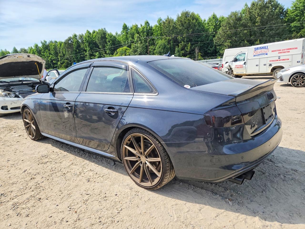 2015 Audi A4 Premium Plus Black vin: WAUFFAFL7FN019928