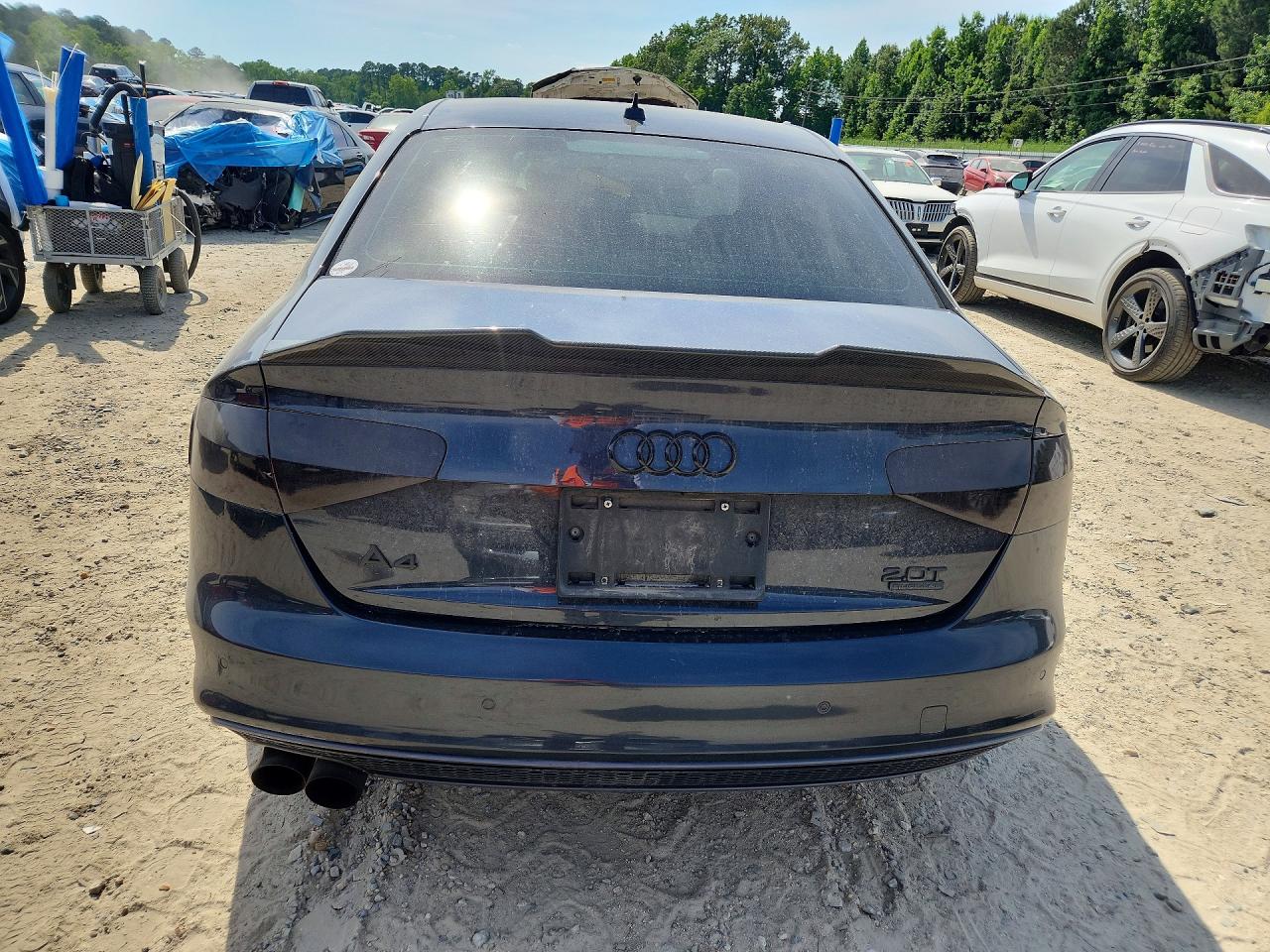 2015 Audi A4 Premium Plus Black vin: WAUFFAFL7FN019928