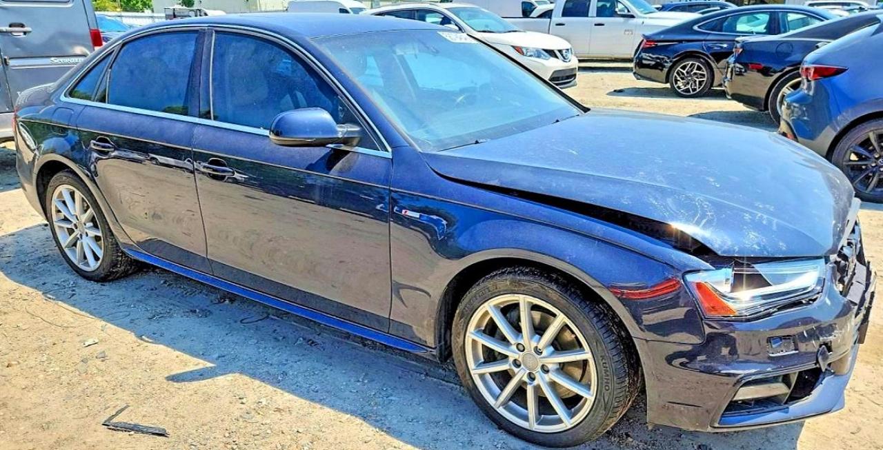 2015 Audi A4 Premium Plus Blue vin: WAUFFAFL7FN024241
