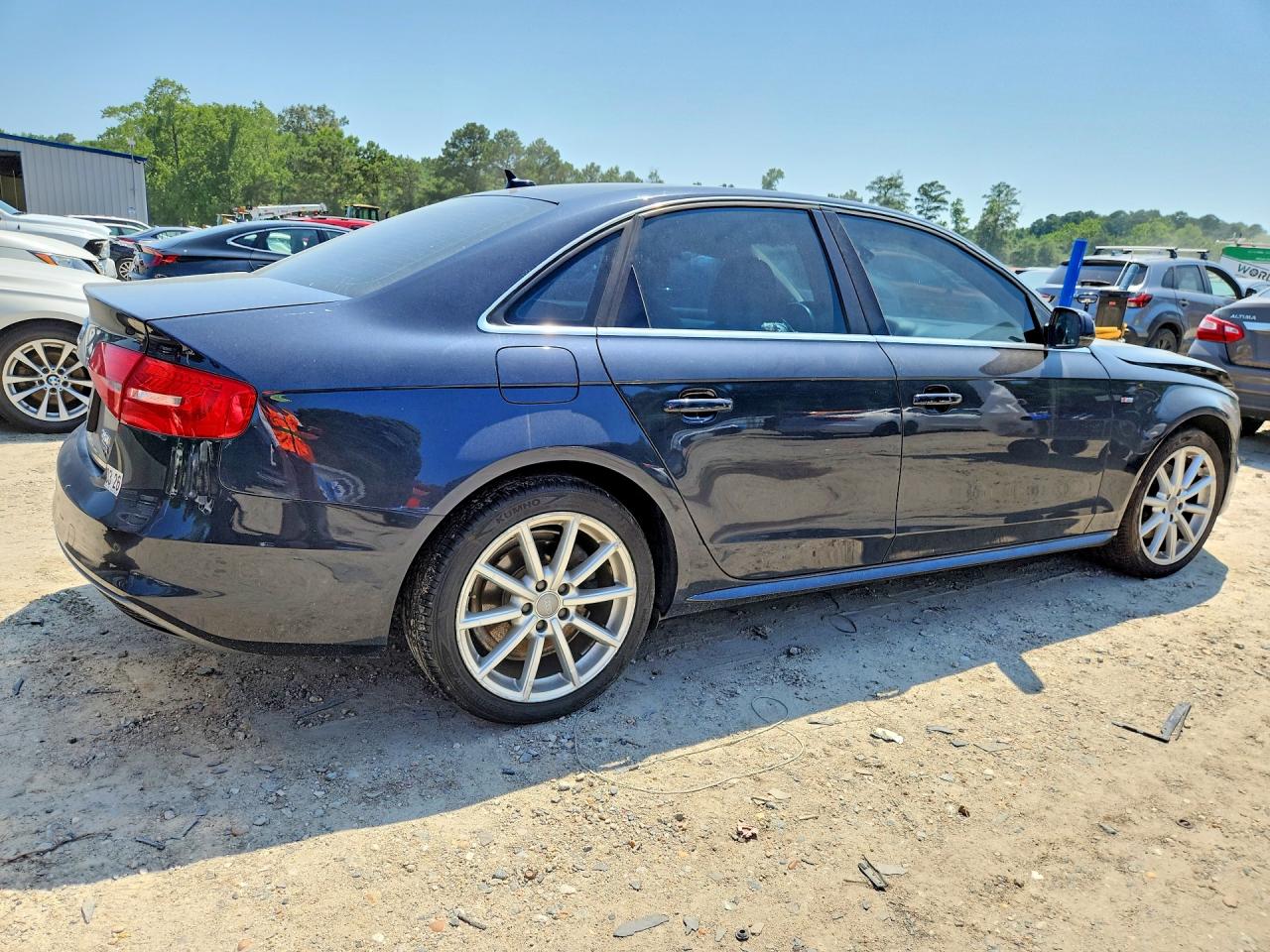 2015 Audi A4 Premium Plus Blue vin: WAUFFAFL7FN024241