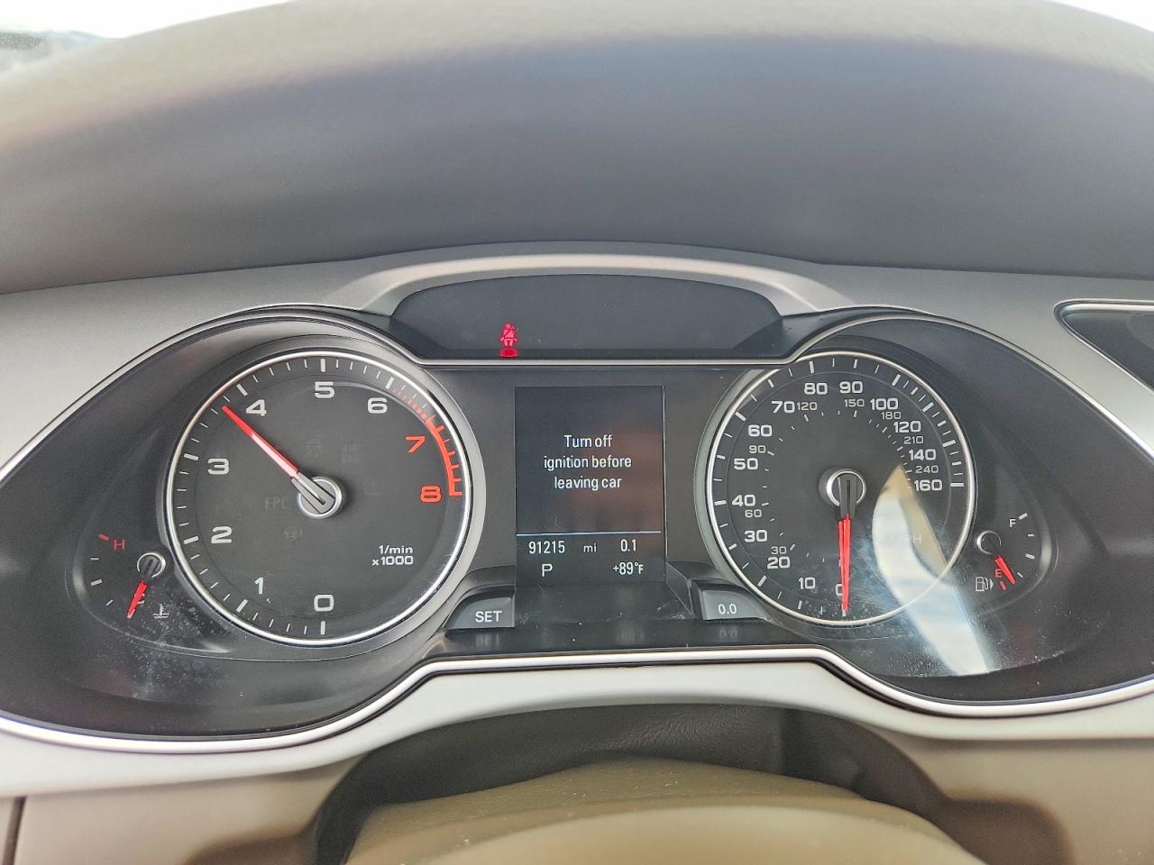 2015 Audi A4 Premium Plus White vin: WAUFFAFL7FN029648