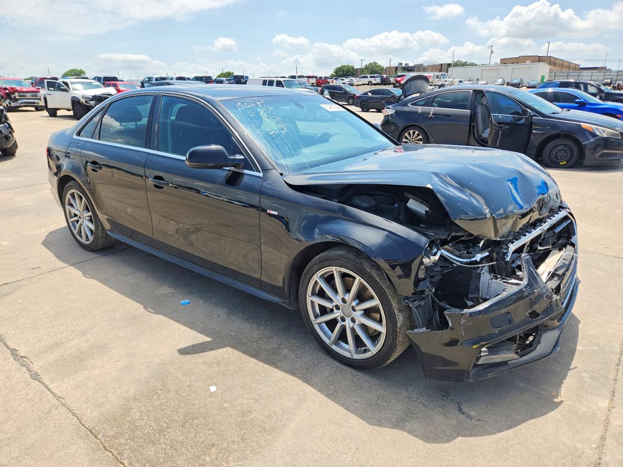 2015 Audi A4 Premium Plus Black vin: WAUFFAFL7FN035305