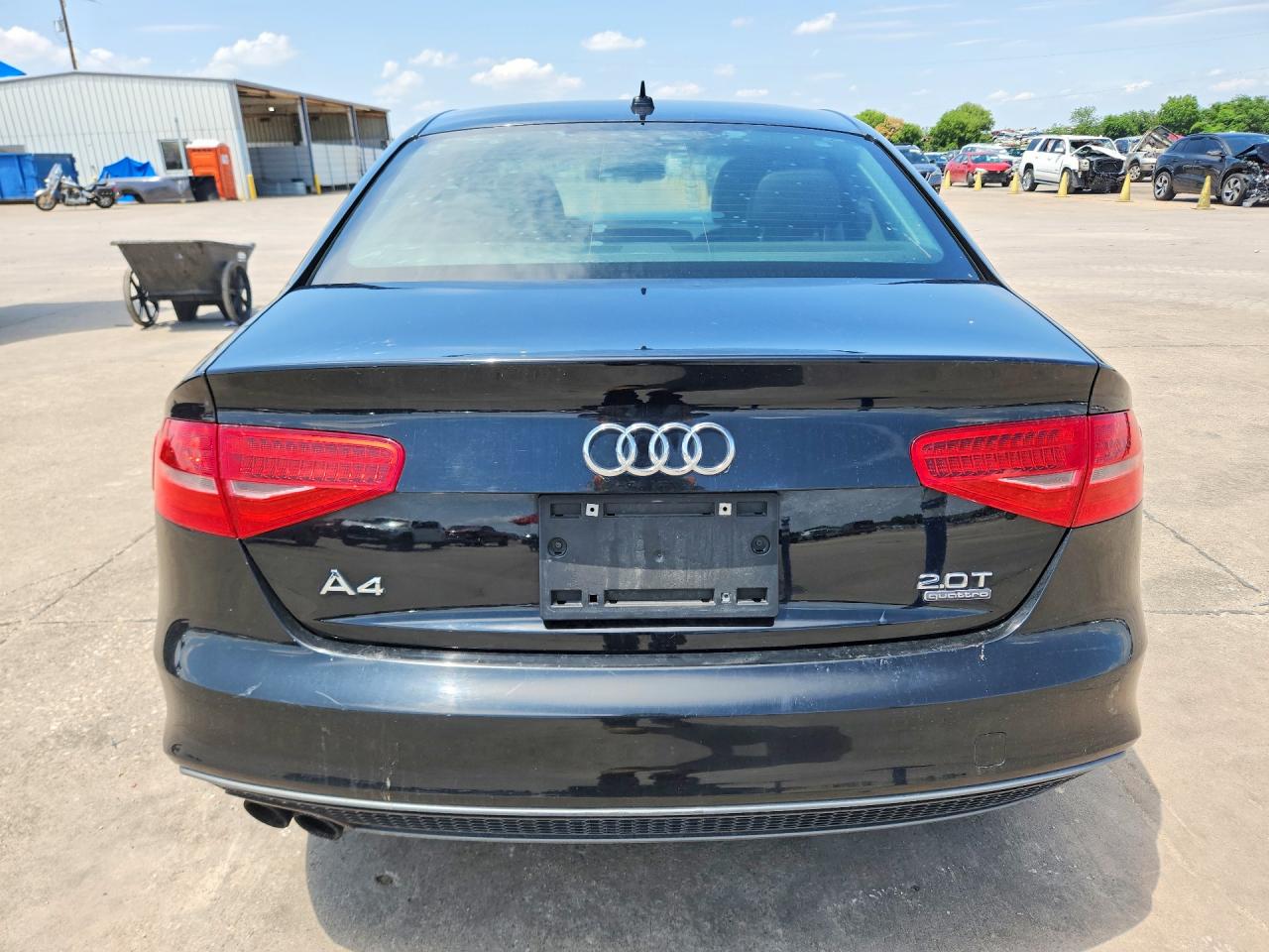 2015 Audi A4 Premium Plus Black vin: WAUFFAFL7FN035305