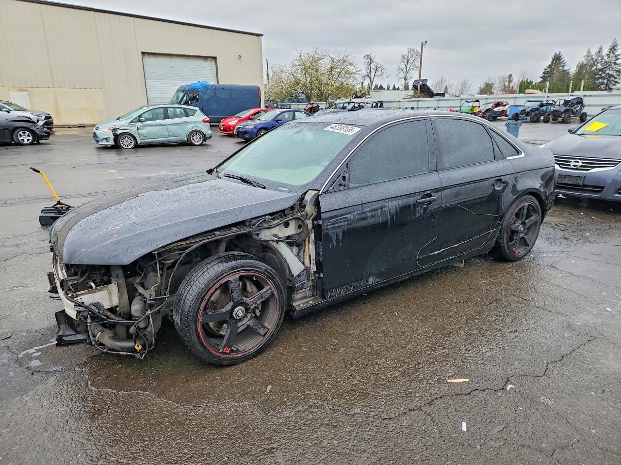 2011 Audi A4 Premium Plus Black vin: WAUFFAFL8BA063518
